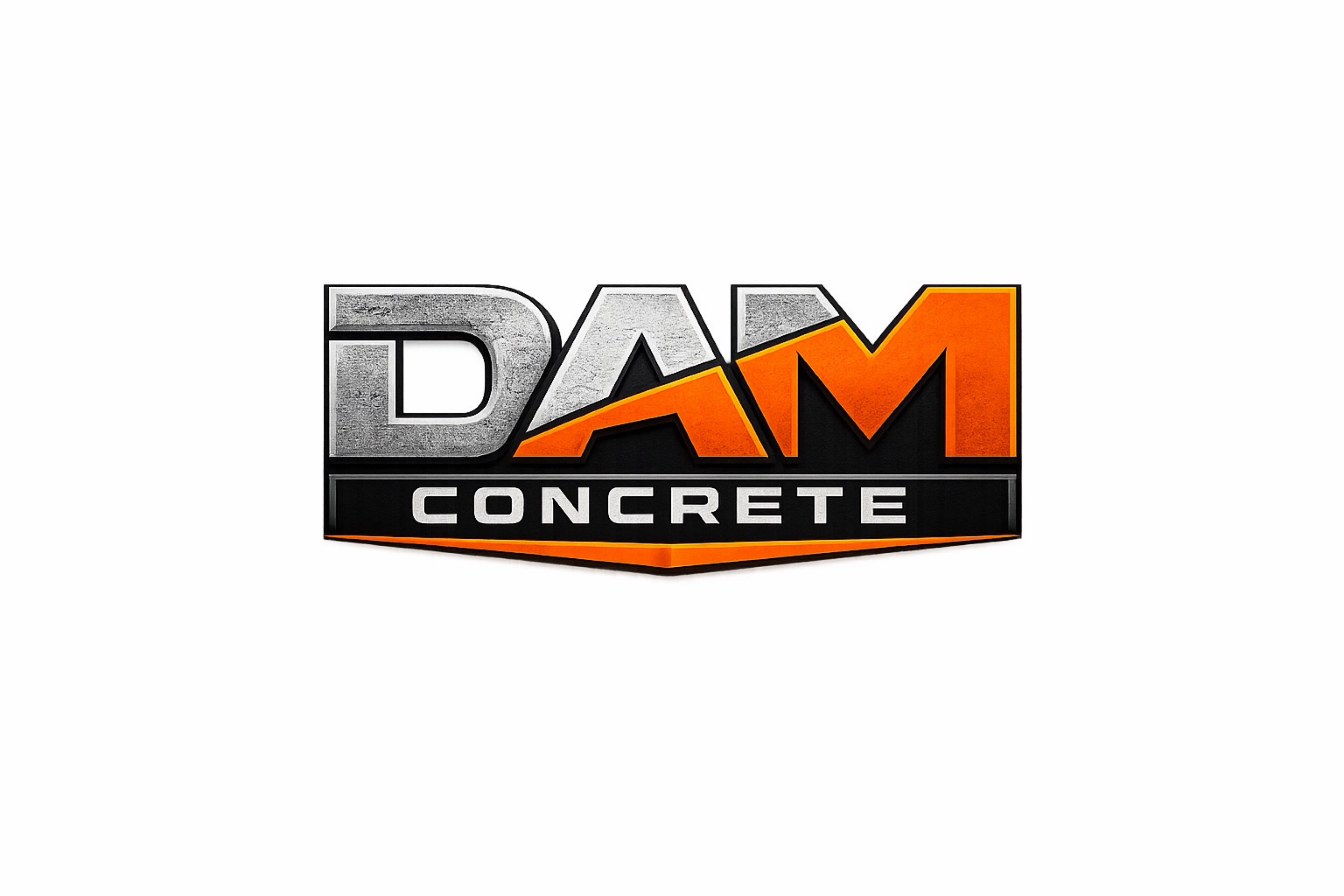 DAM Concrete Logo