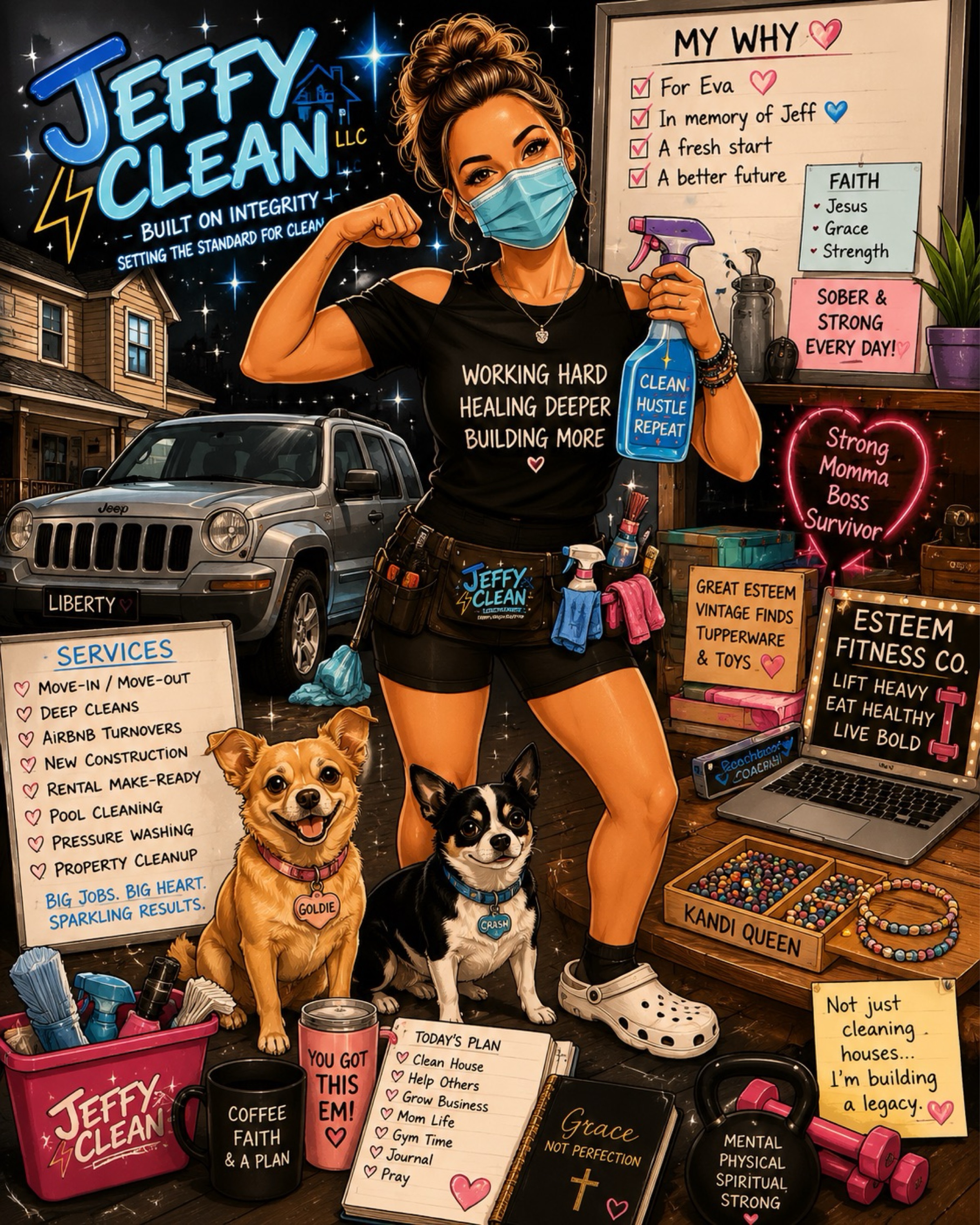 Jeffy Clean, LLC Logo