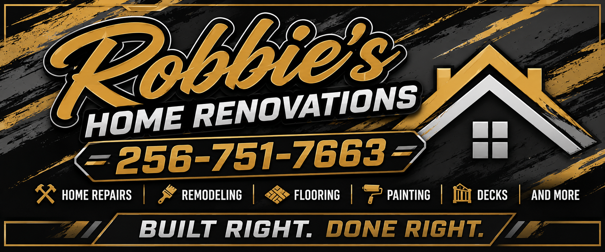 Robbie's Home Renovation Logo