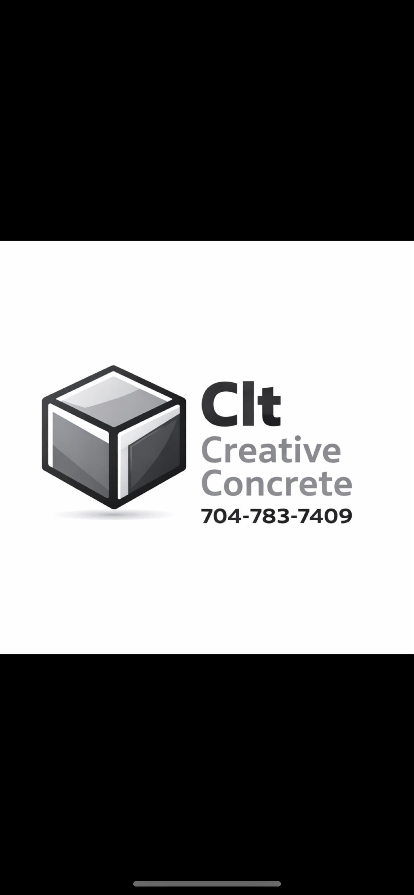 CLT Creative Concrete Logo