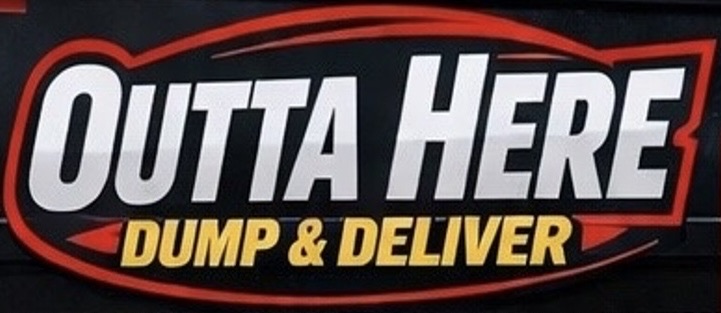 Outta Here Dump & Delivery Logo
