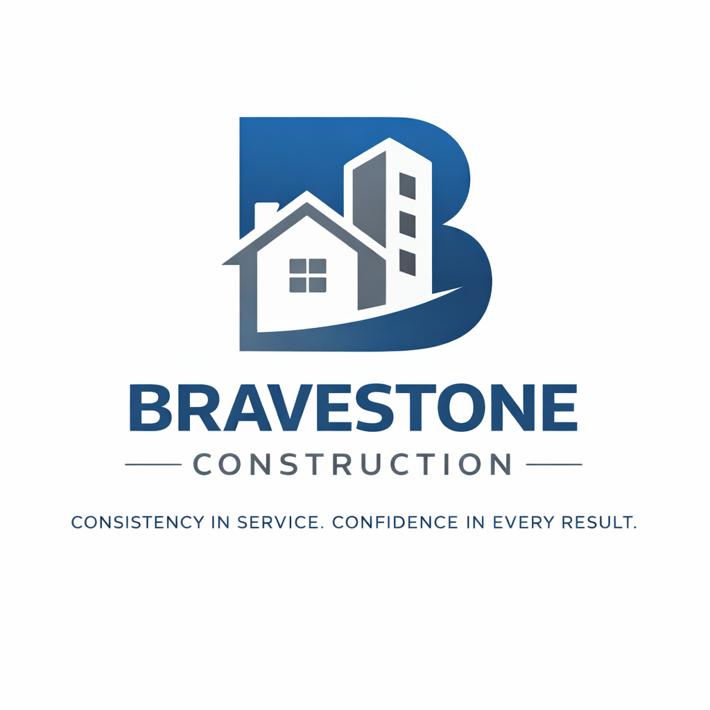 Bravestone construction Logo