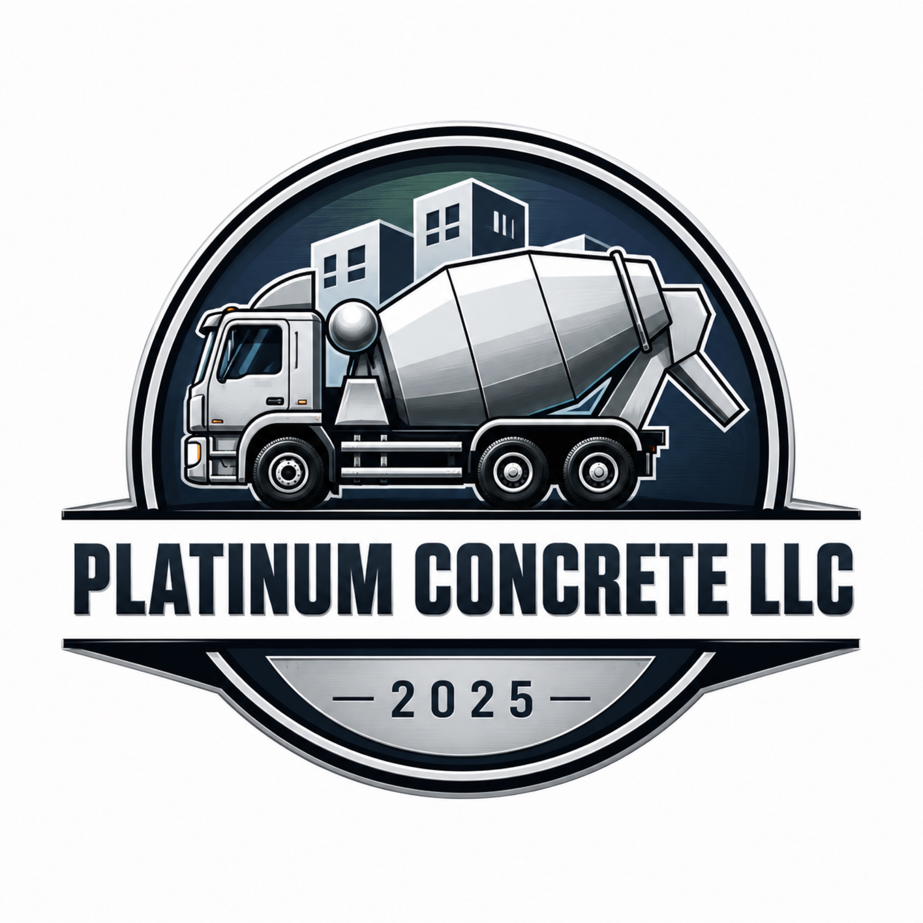Platinum Concrete Logo