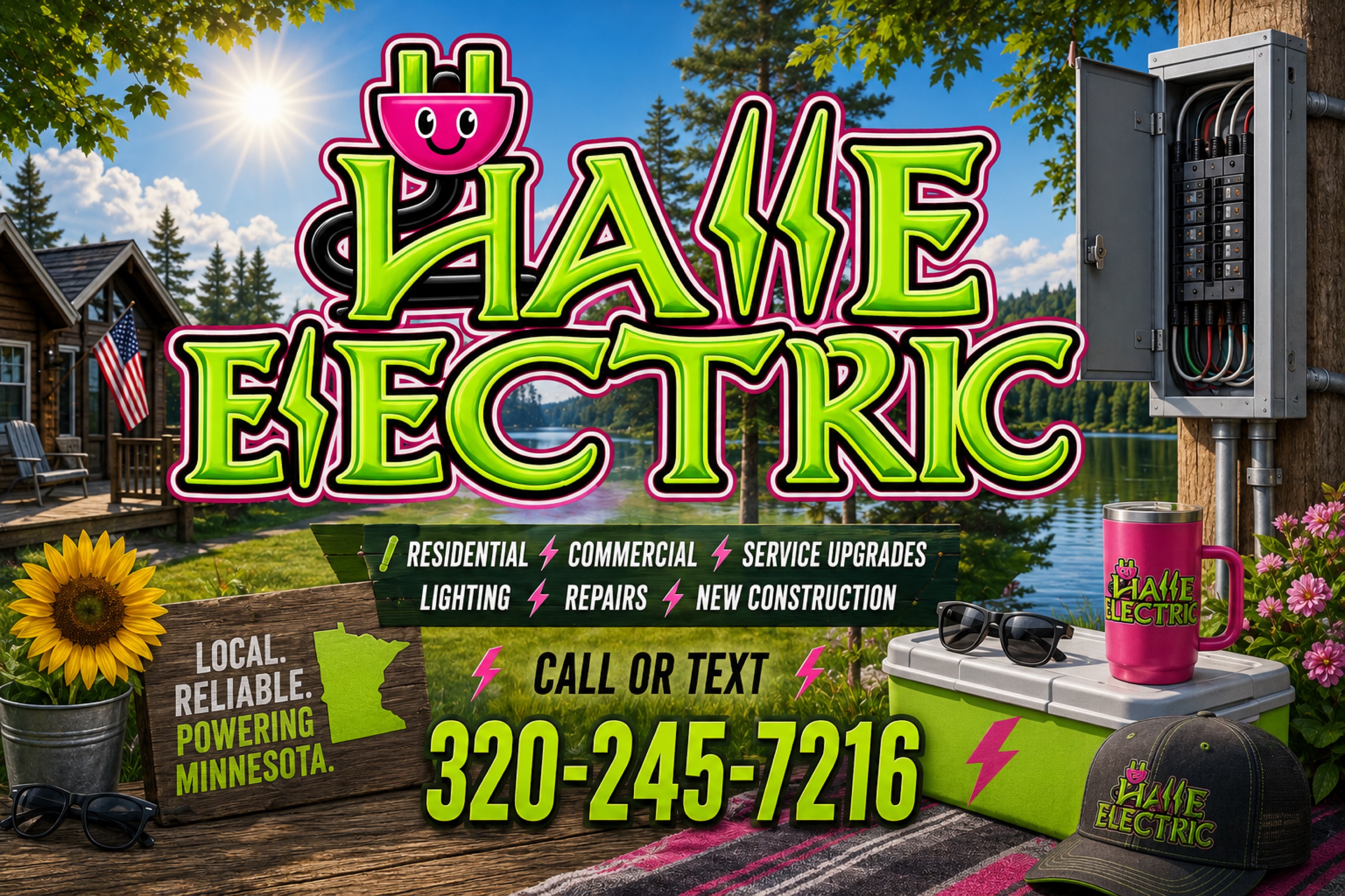 Halle Electric LLC Logo
