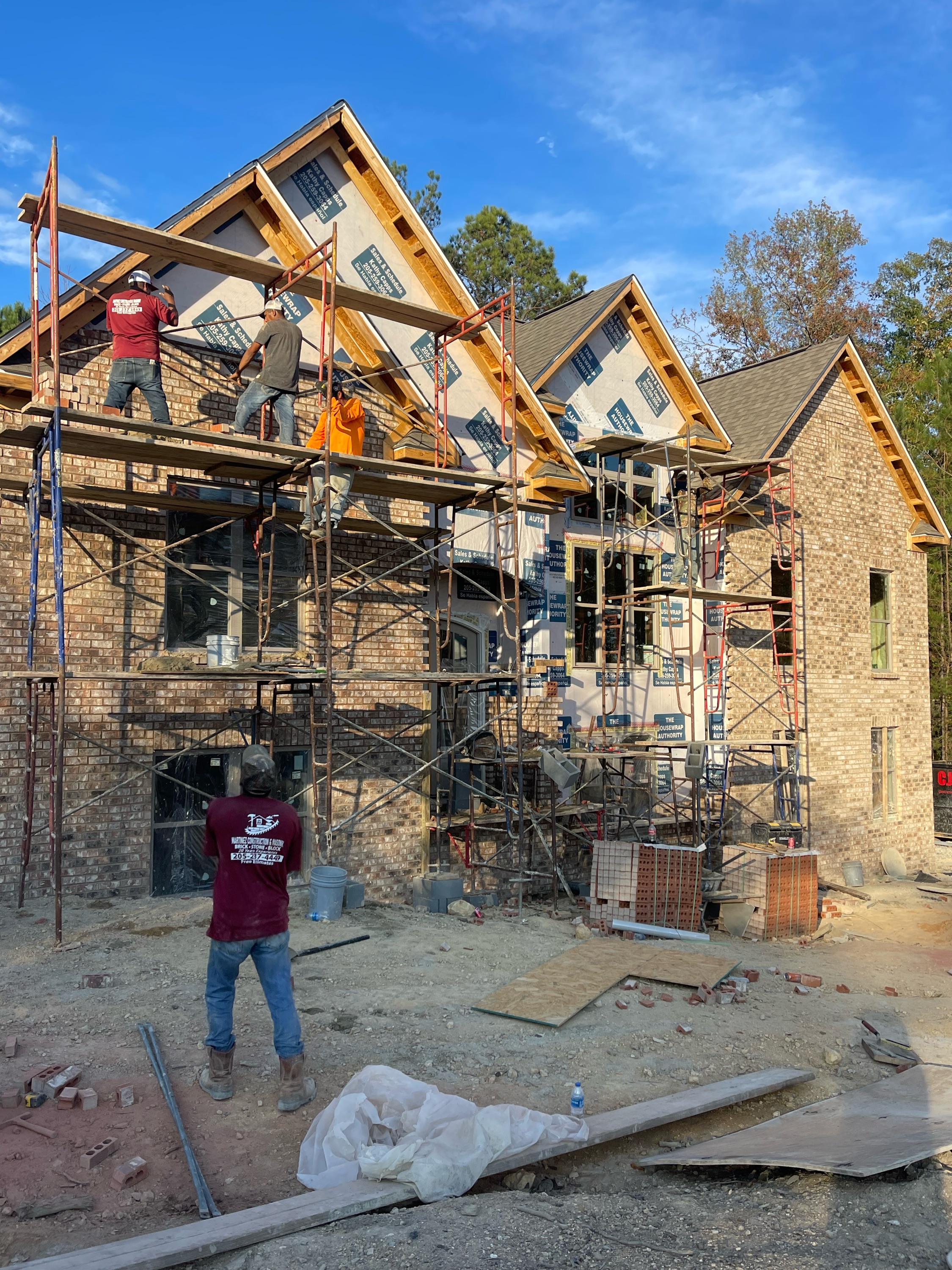 Martinez Construction and Masonry Logo