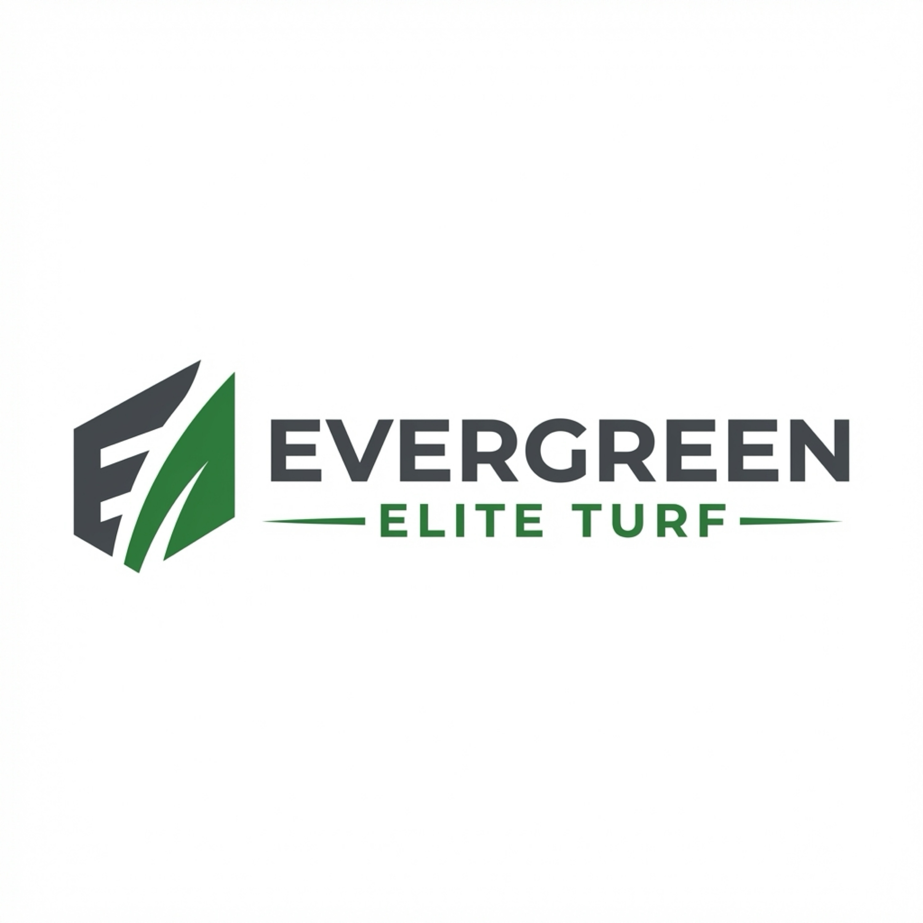 evergreen elite turf Logo