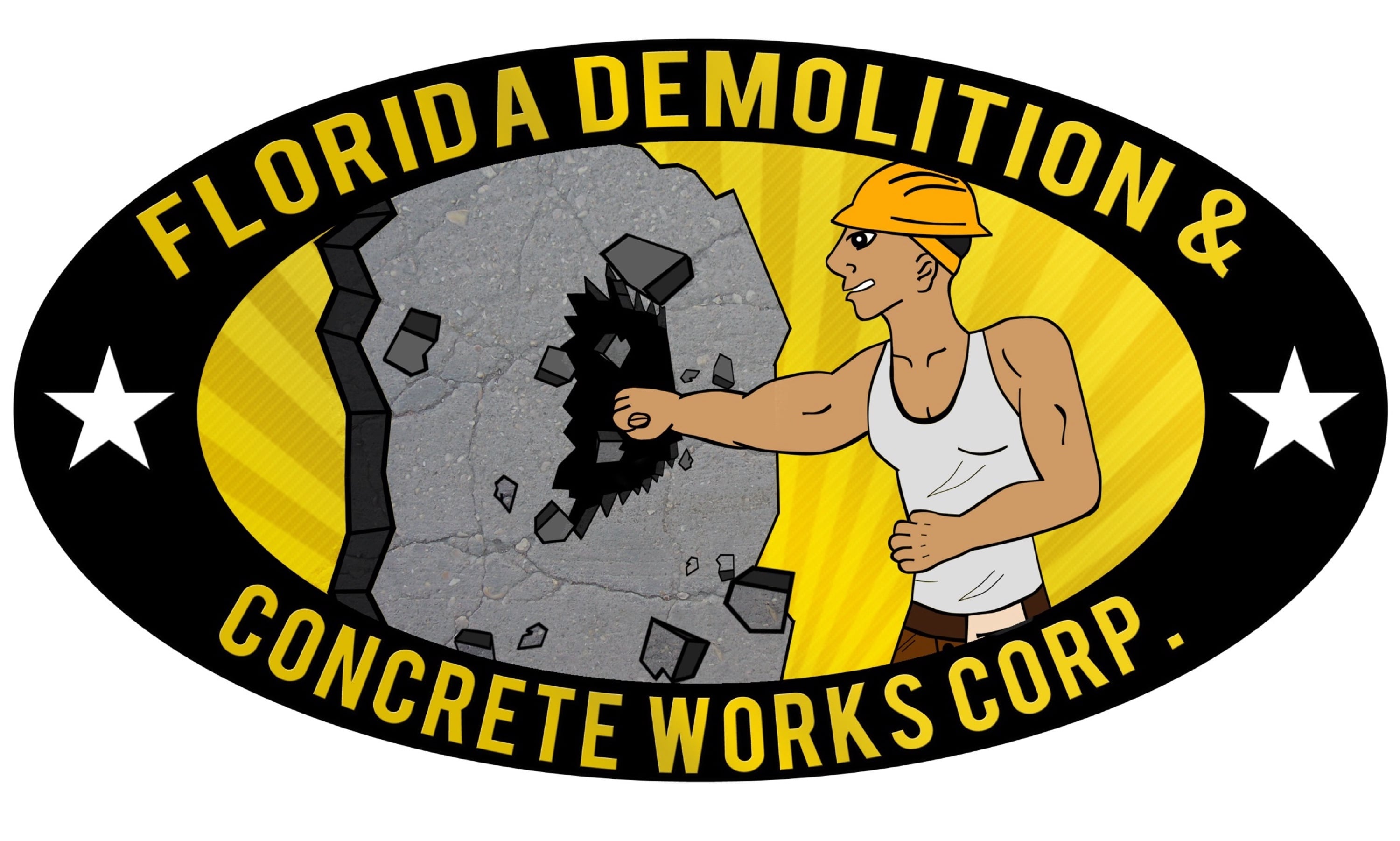 Florida Demolition & Concrete Works Corporation Logo