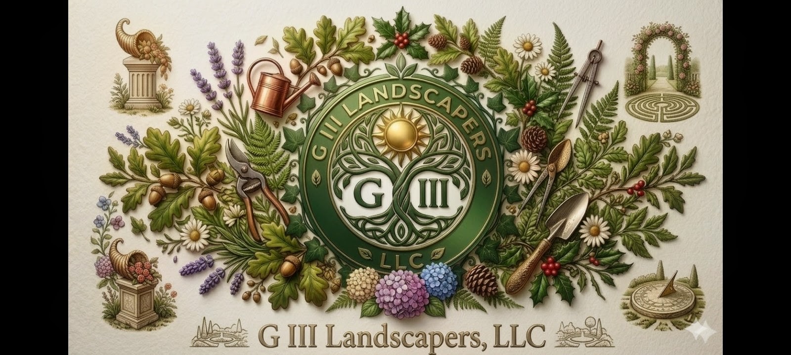 G III Landscapers LLC Logo