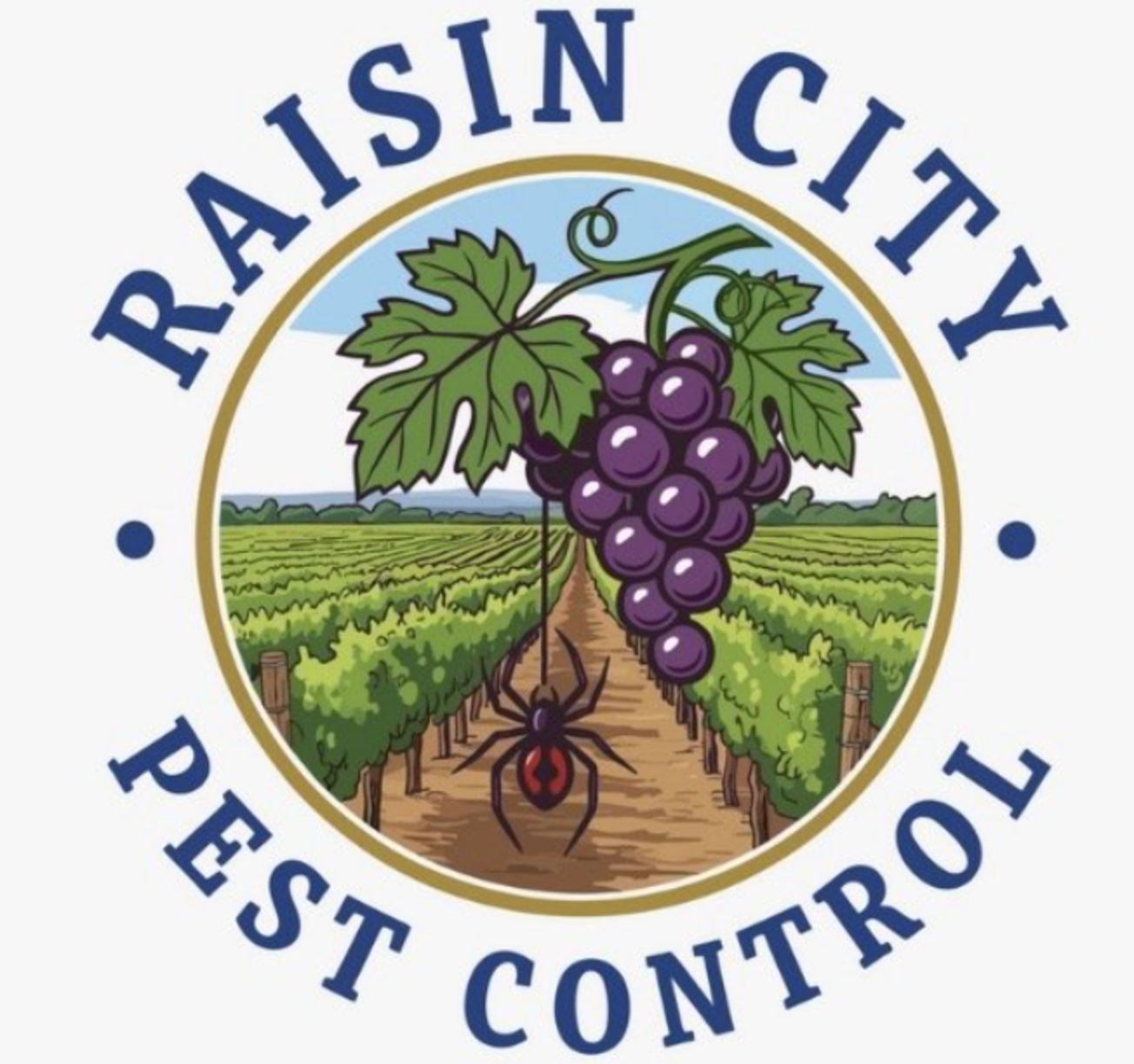 Raisin City Pest Control Logo