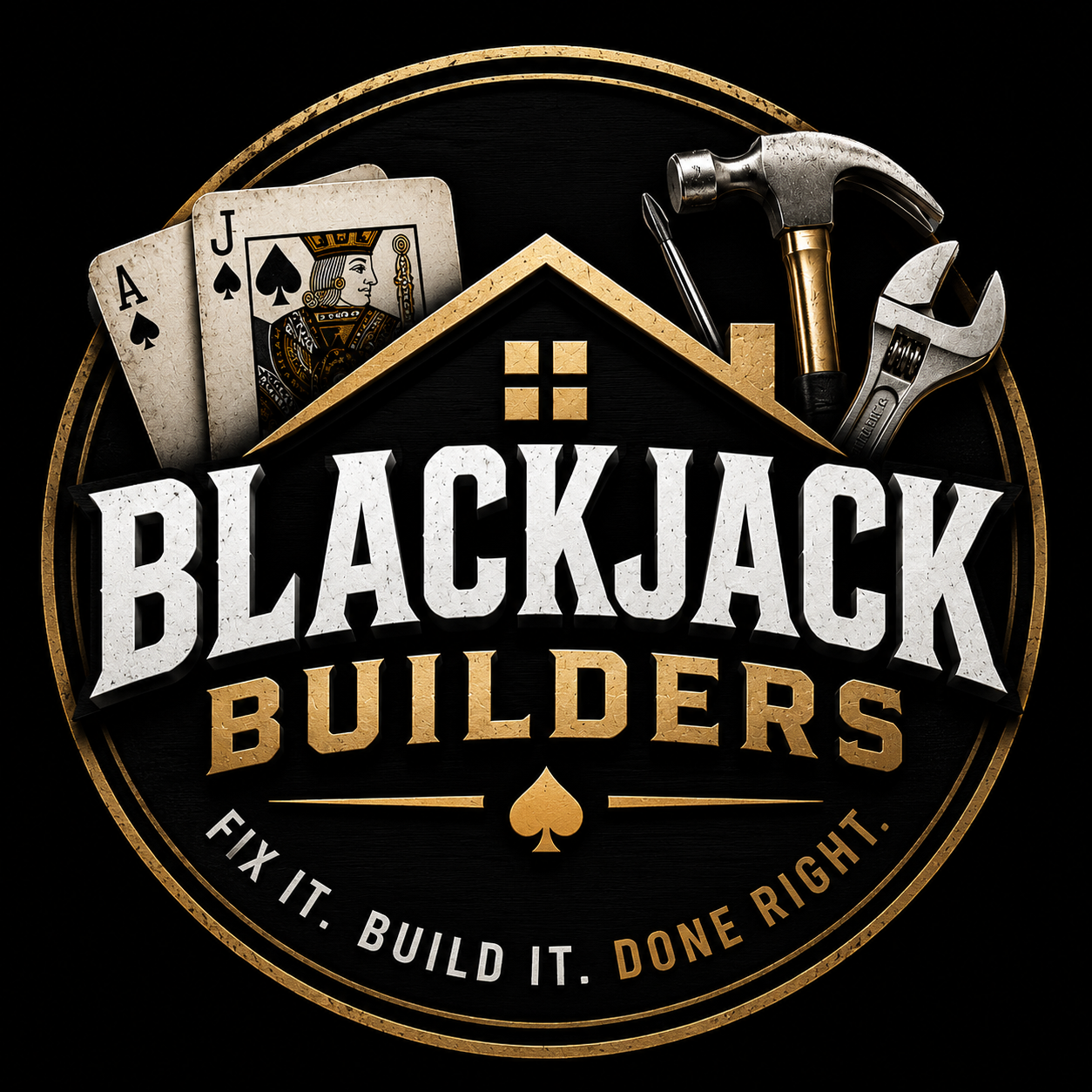 Black Jack Builders Logo
