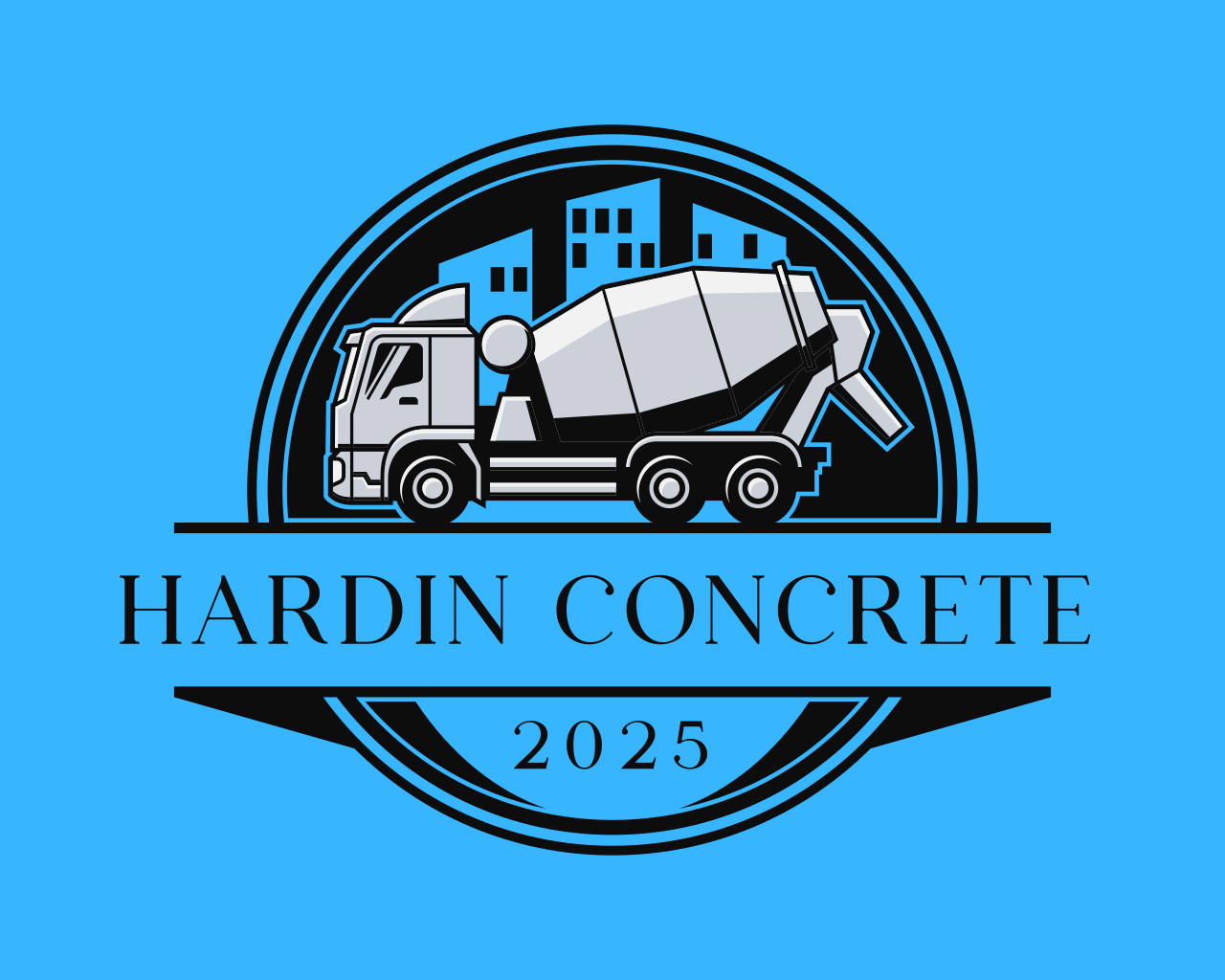 Hardin Concrete Logo