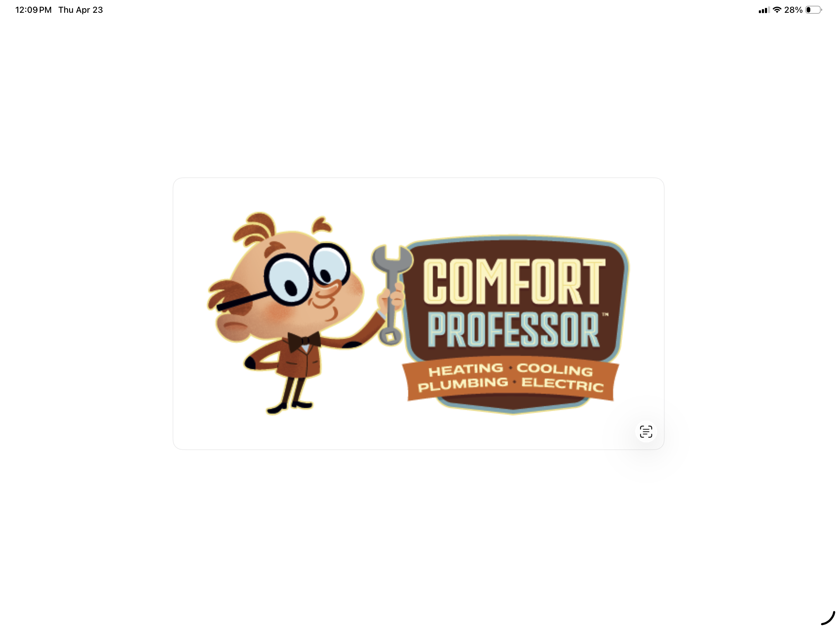 Comfort Professor Logo