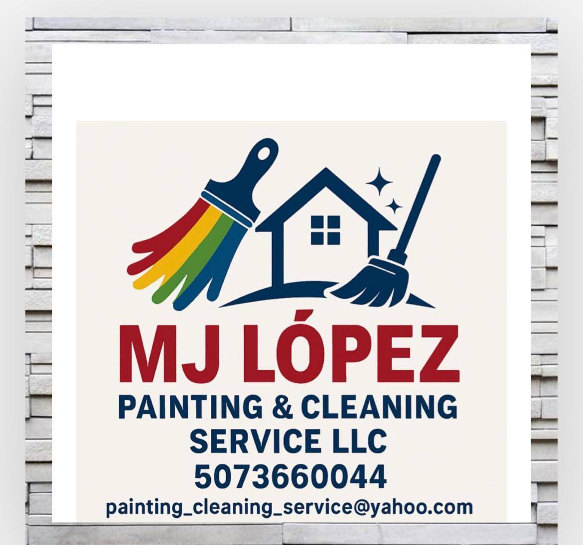 Mj lopez painting and cleaning service Logo