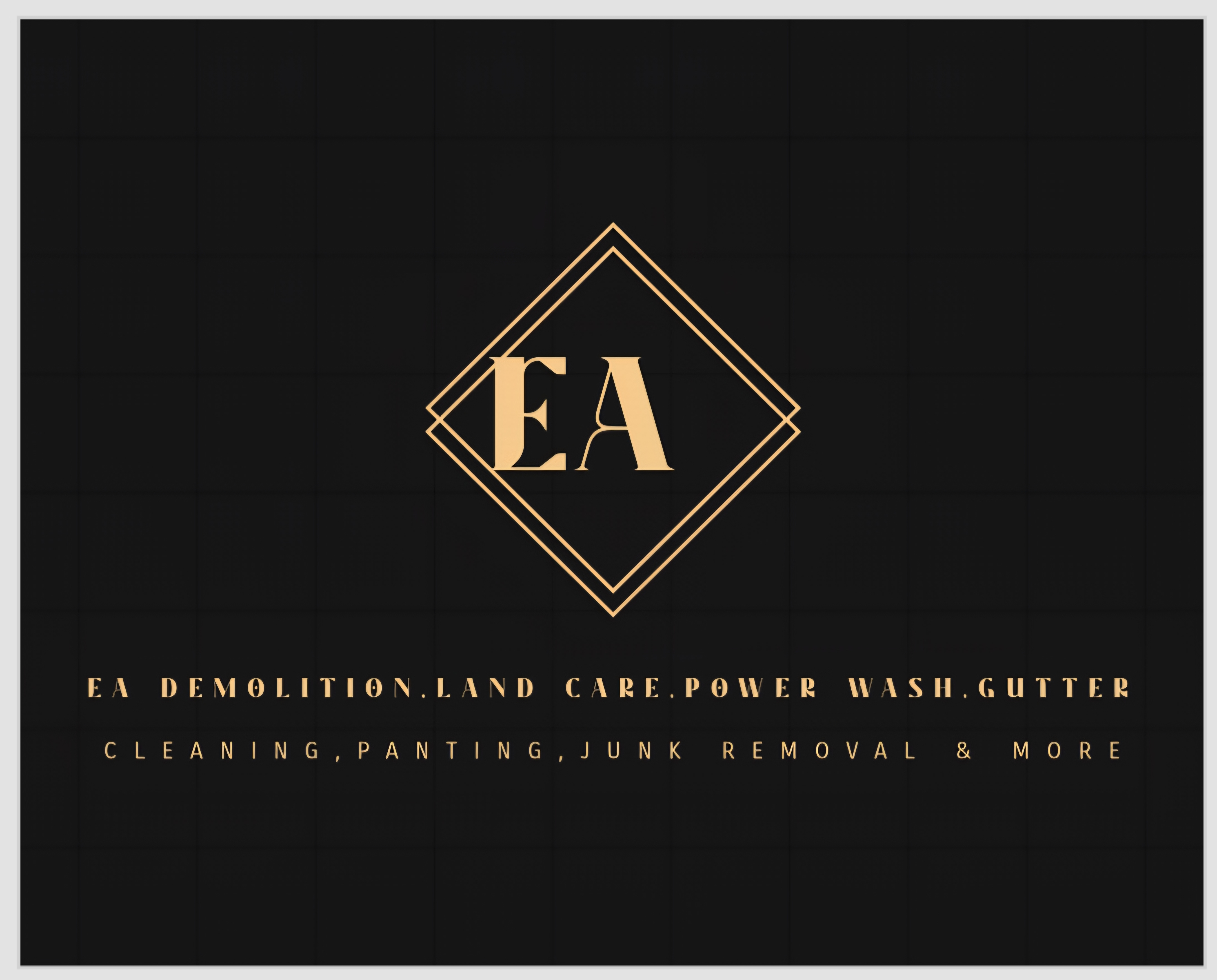 EA Demolition & More Logo
