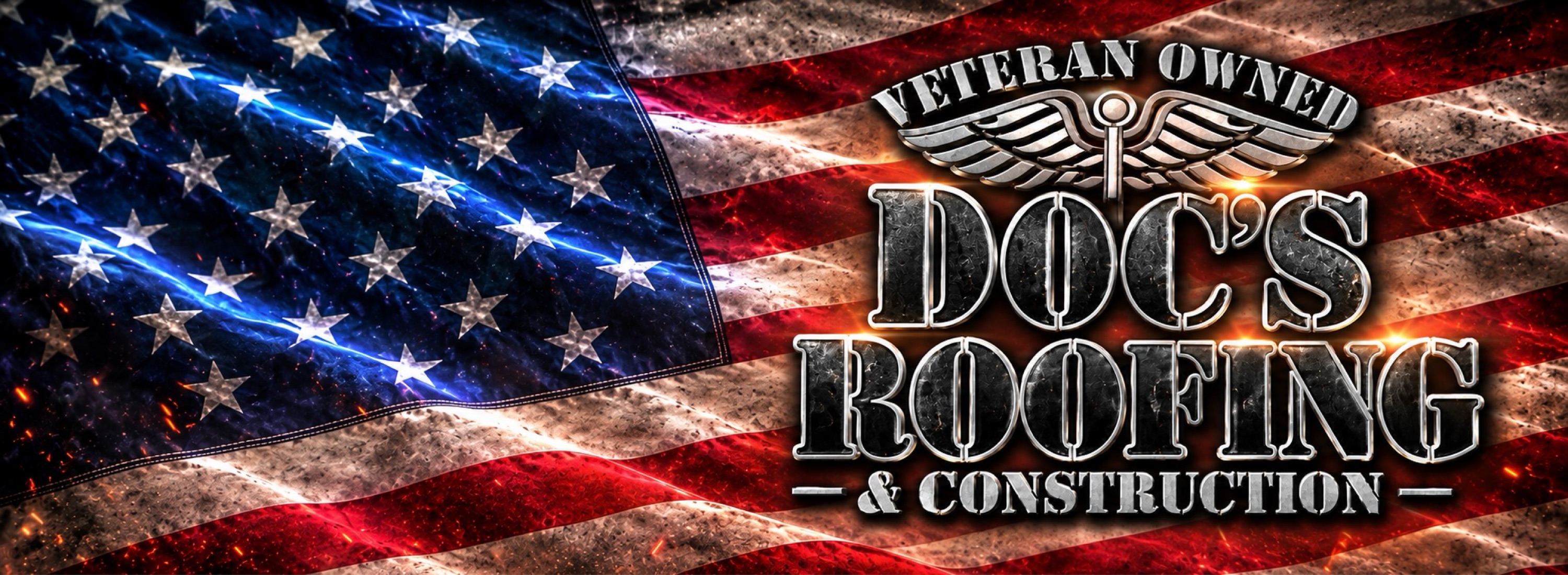 Doc's Roofing & Construction Logo