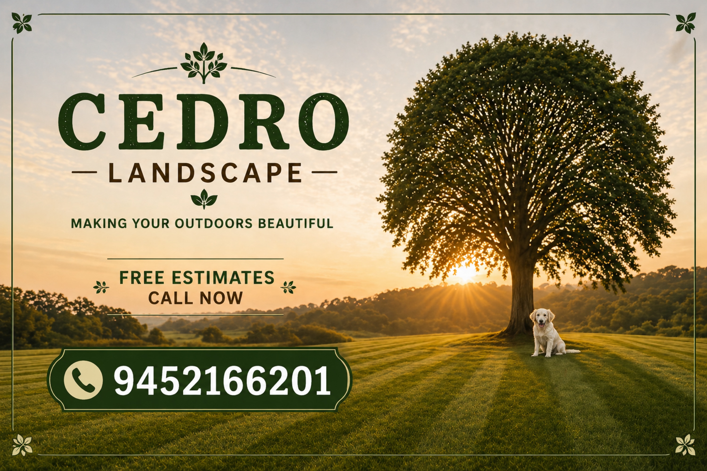Cedro landscape Logo