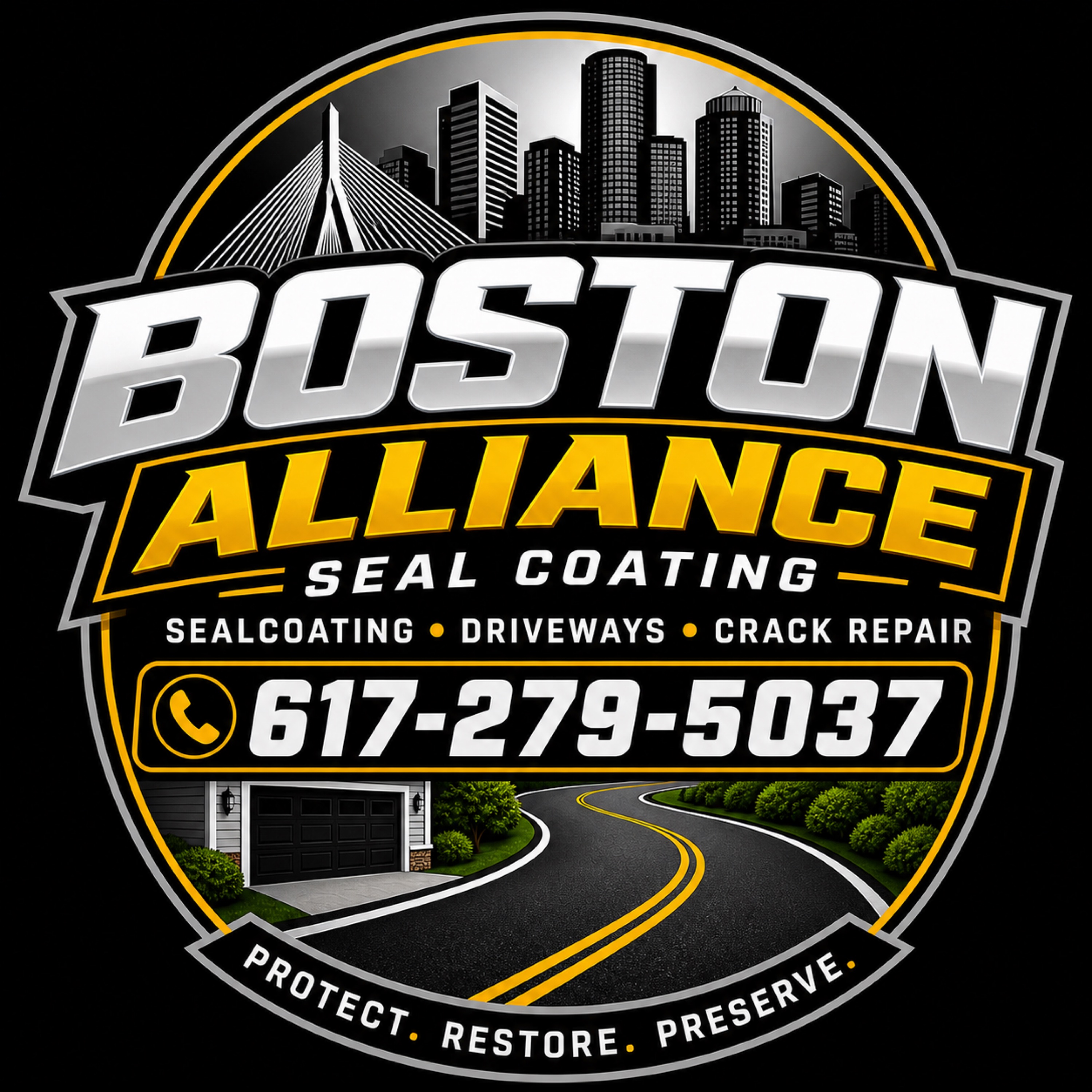 Boston Alliance Roofing and Seal Coating Logo
