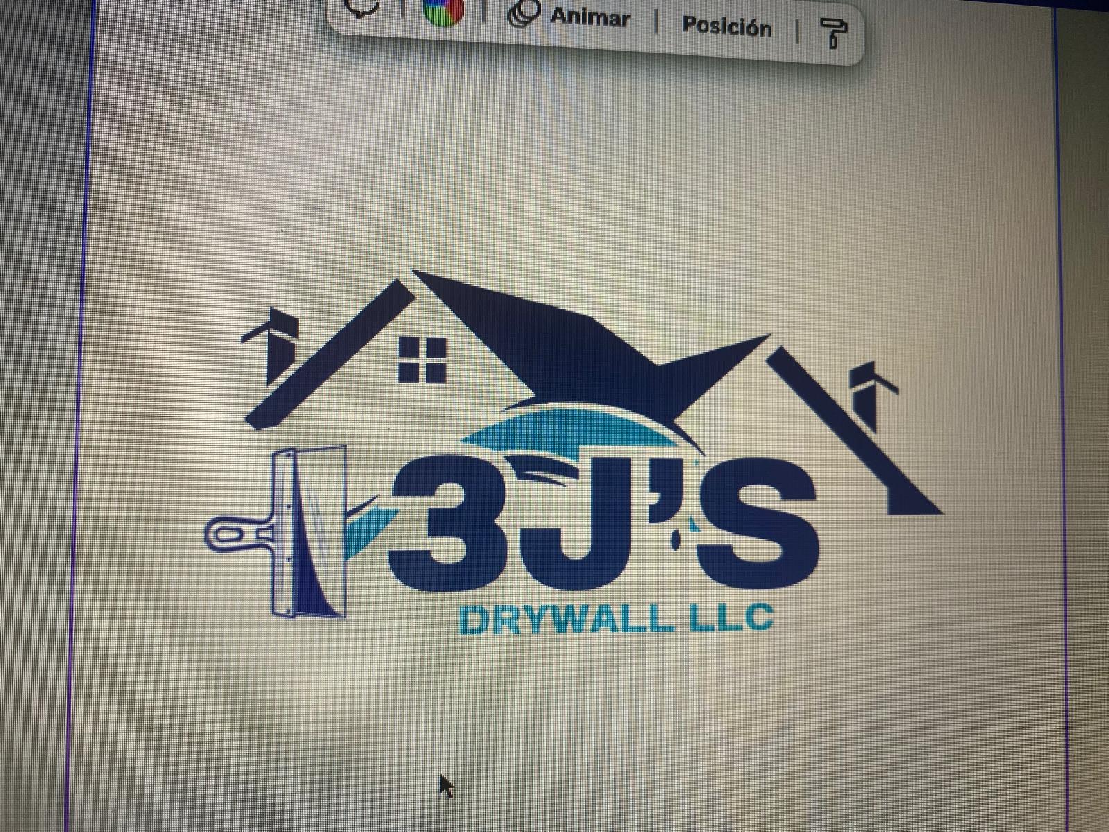 3 J's Drywall Logo