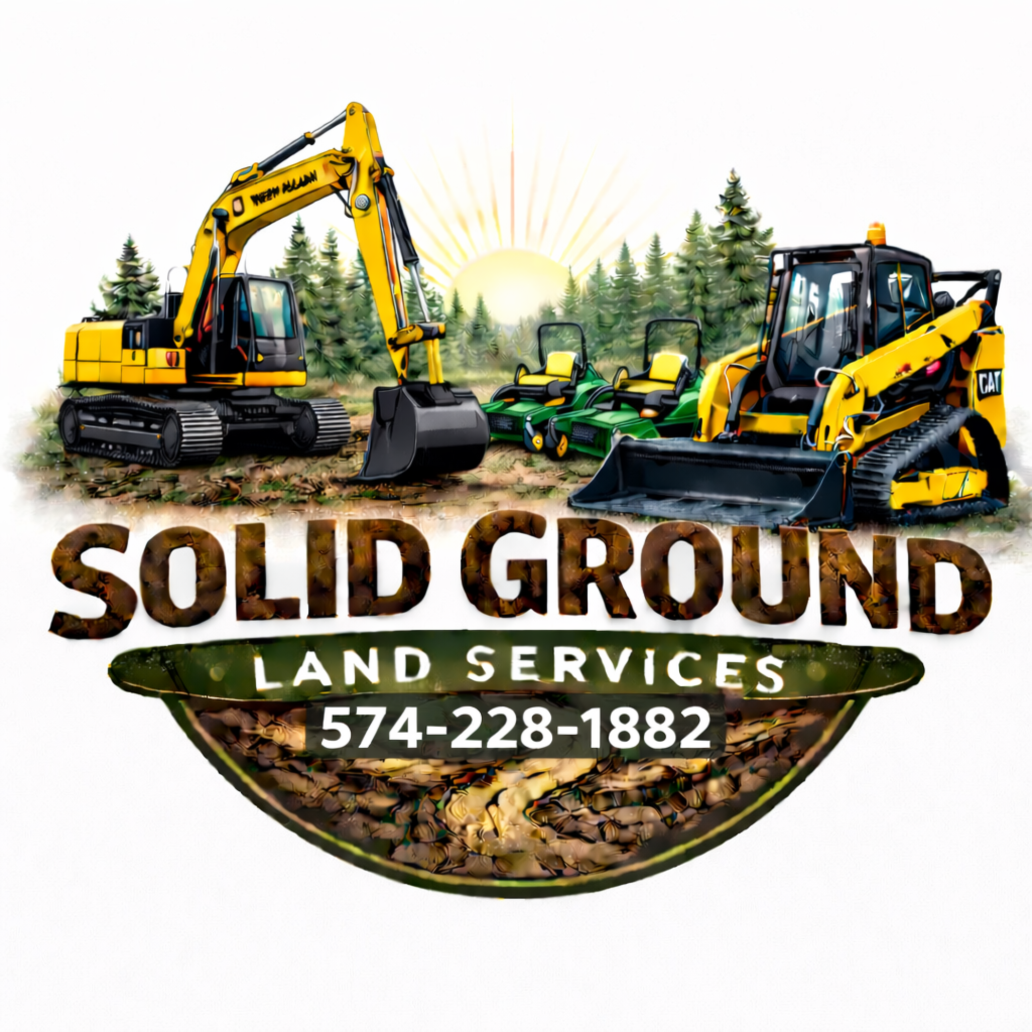 Solid Ground Land Services Logo