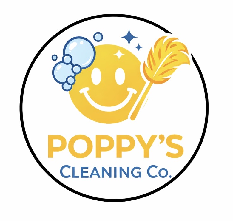 Poppys Cleaning Company Logo