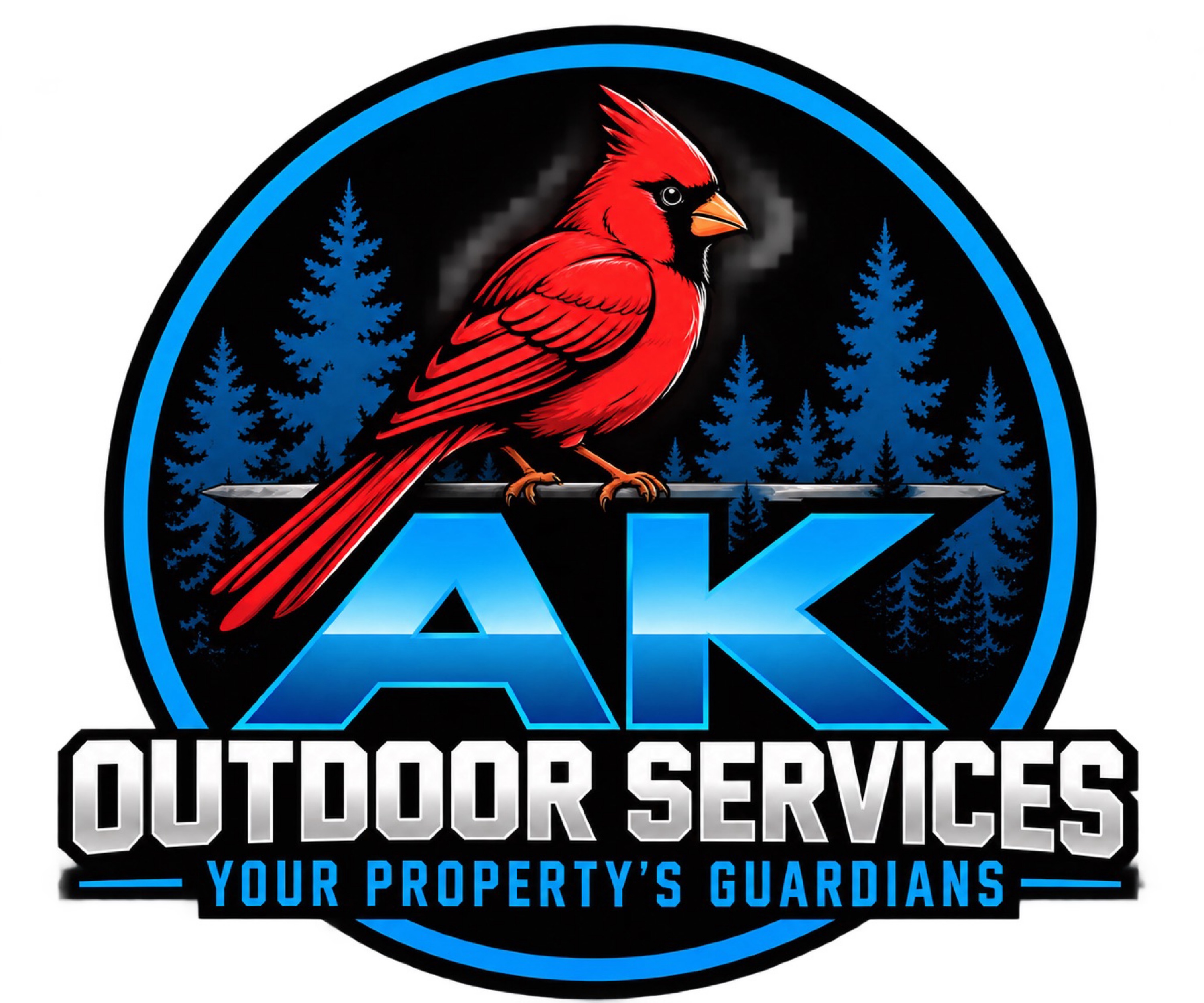 AK Lawn Care & Landscaping Logo