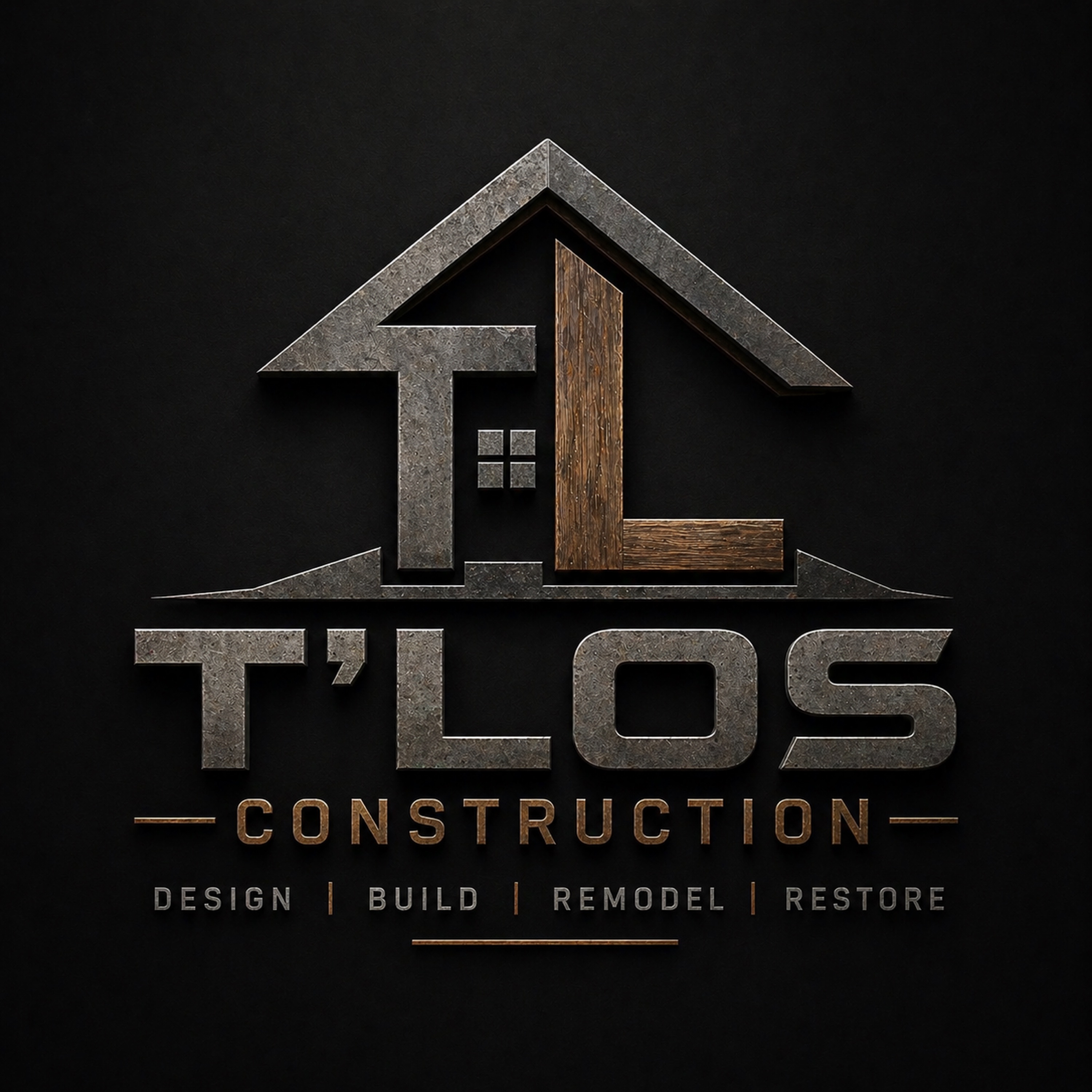 Tlos Construction Logo