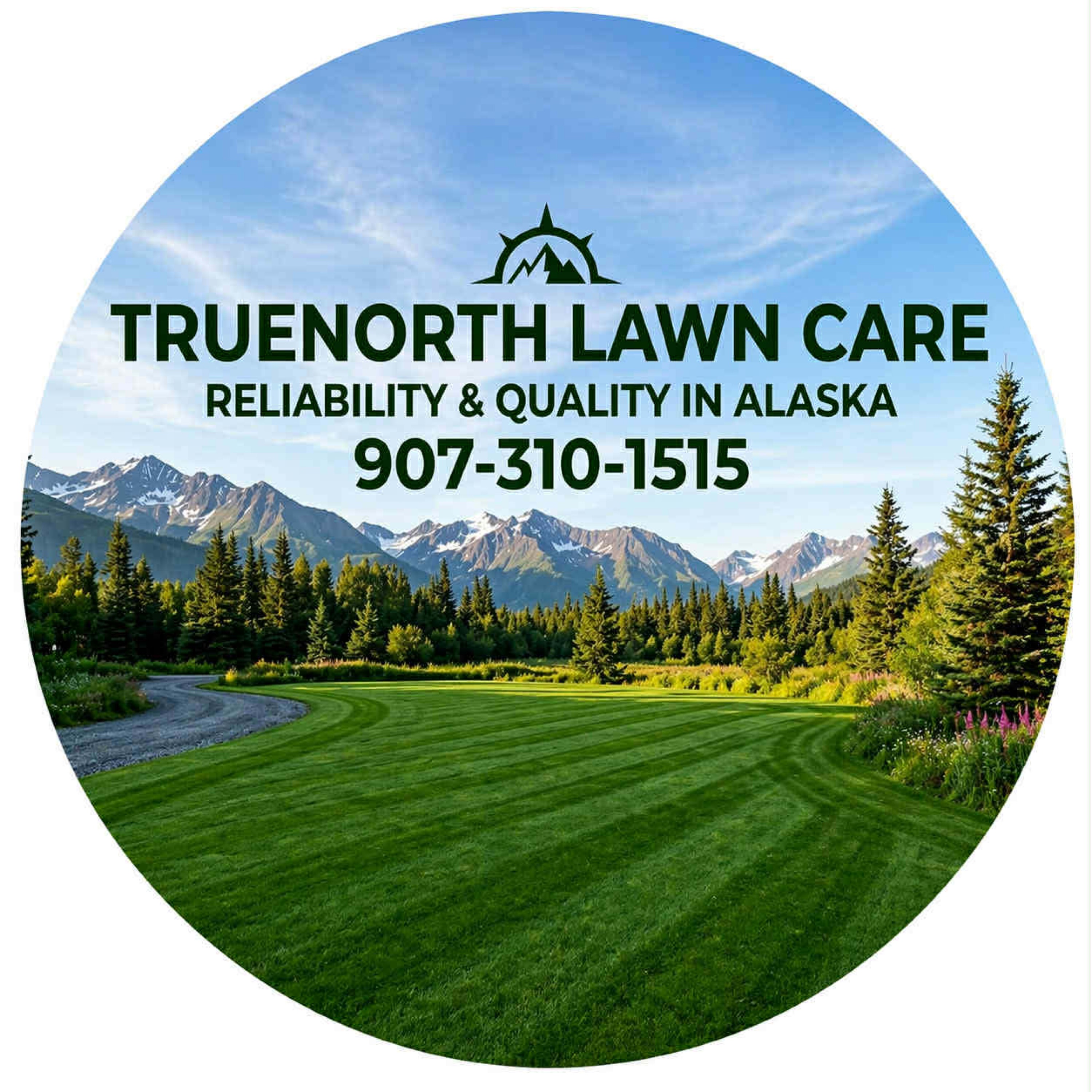 TrueNorth Lawn Care Logo