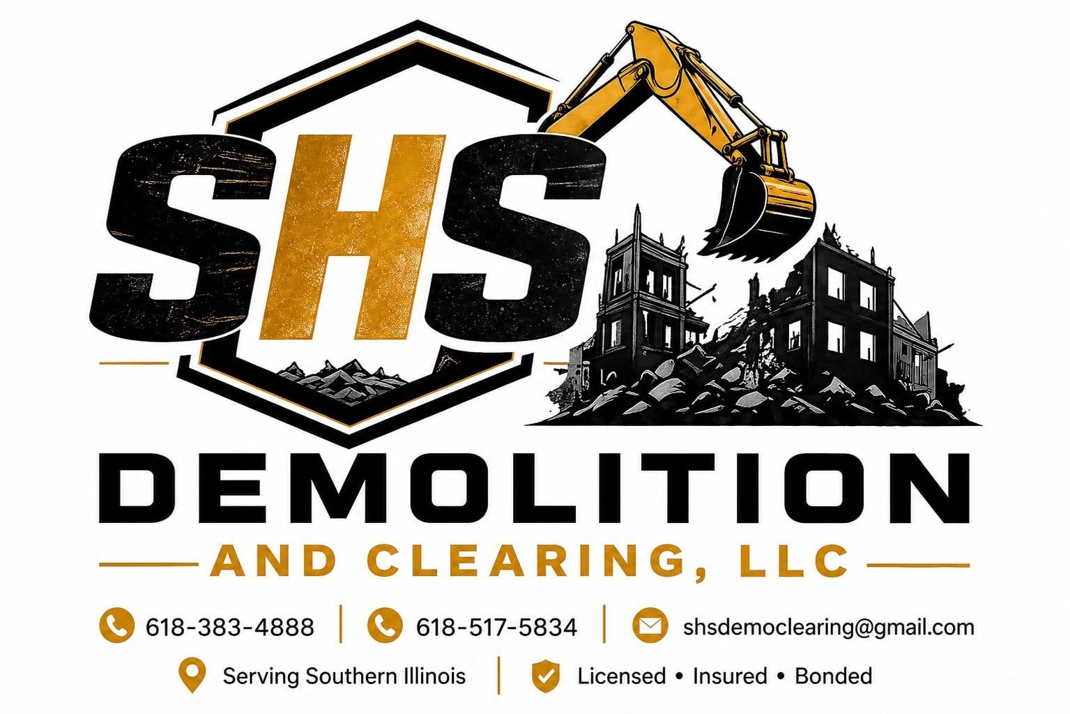 SHS Demolition and Clearing Logo