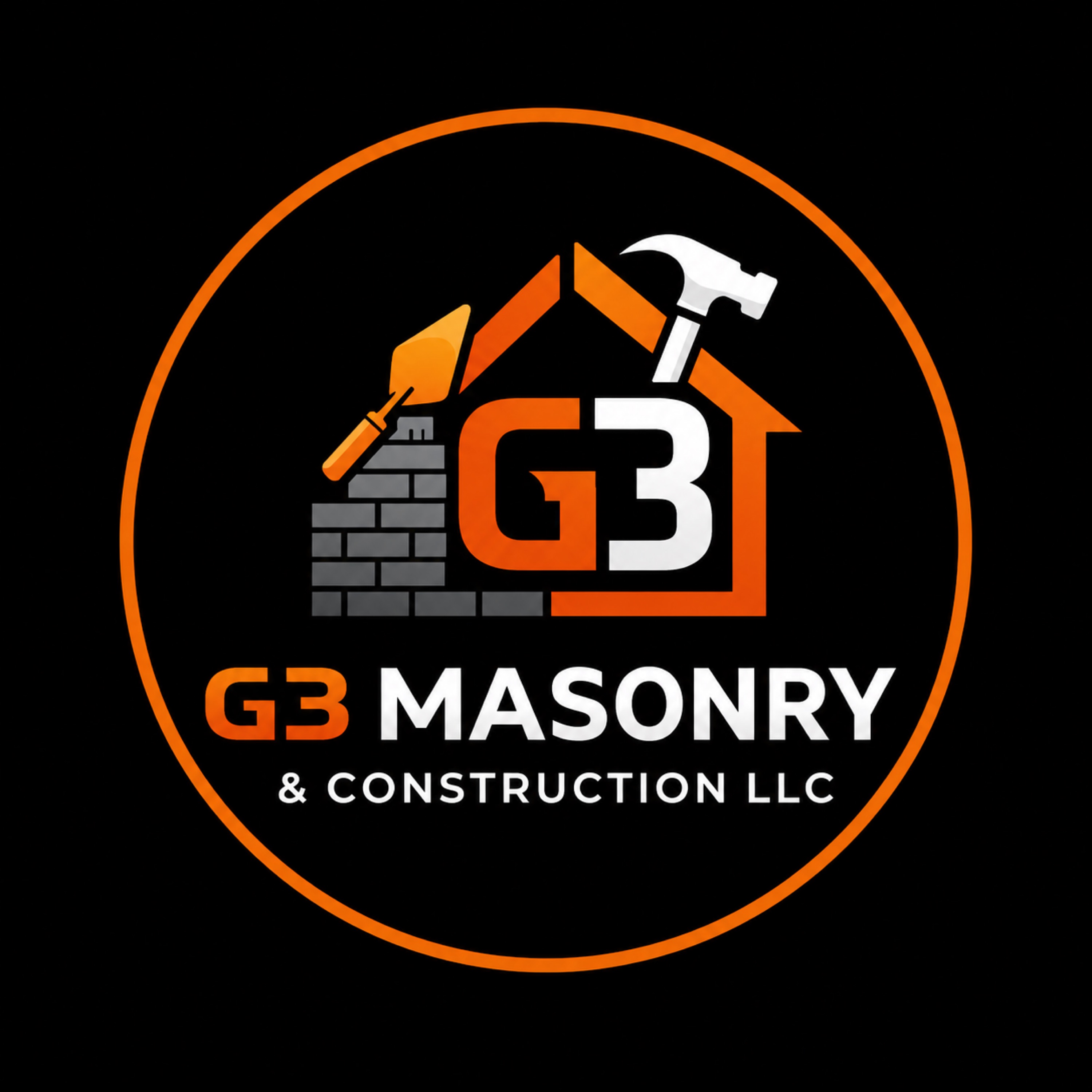 G3 Masonry & Construction Logo
