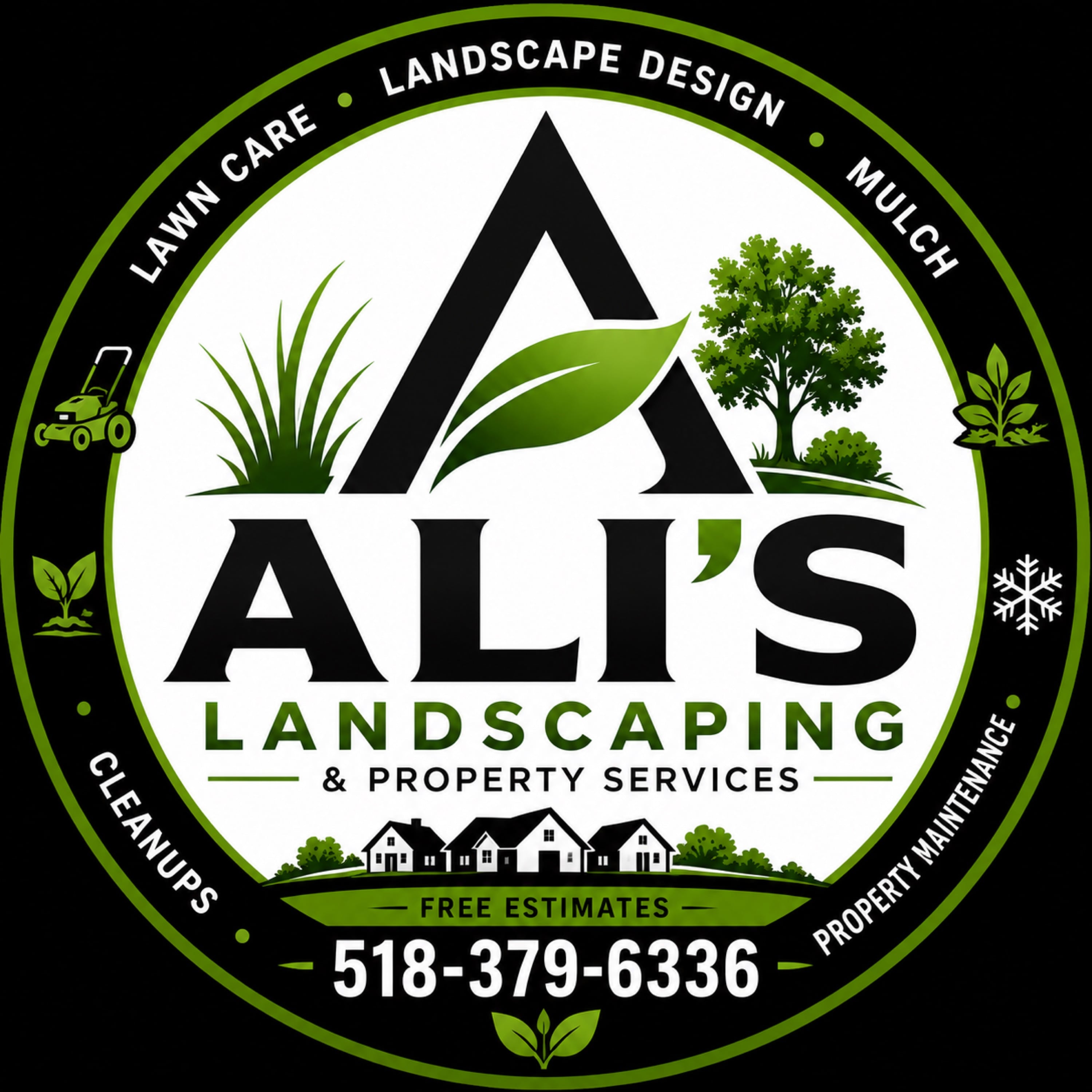 Ali's Landscaping & Property Services Logo