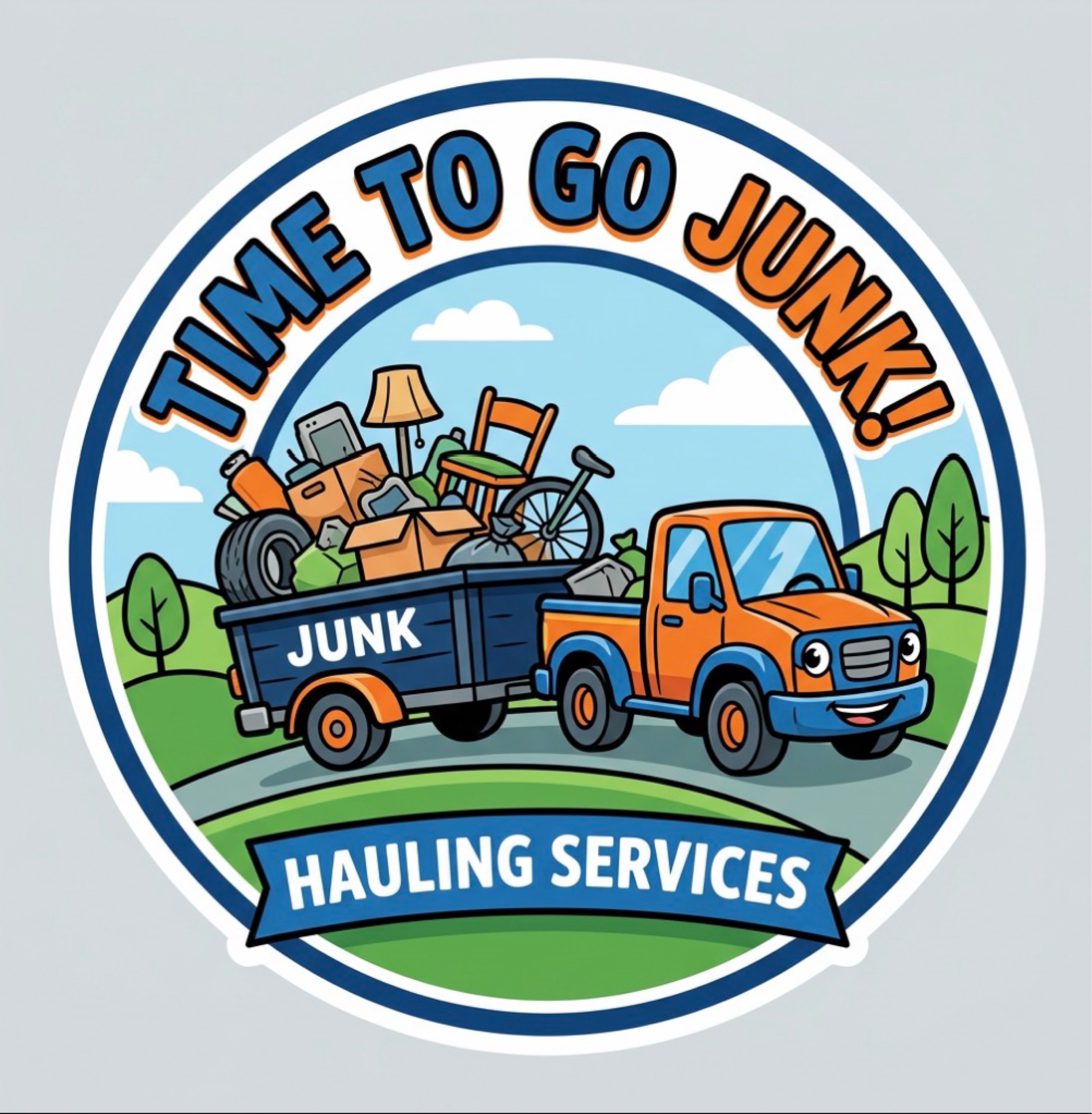Time To Go Junk! Logo
