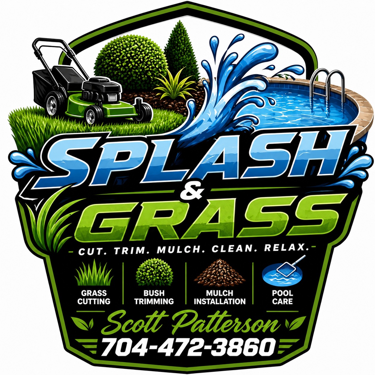 Splash & Grass Logo
