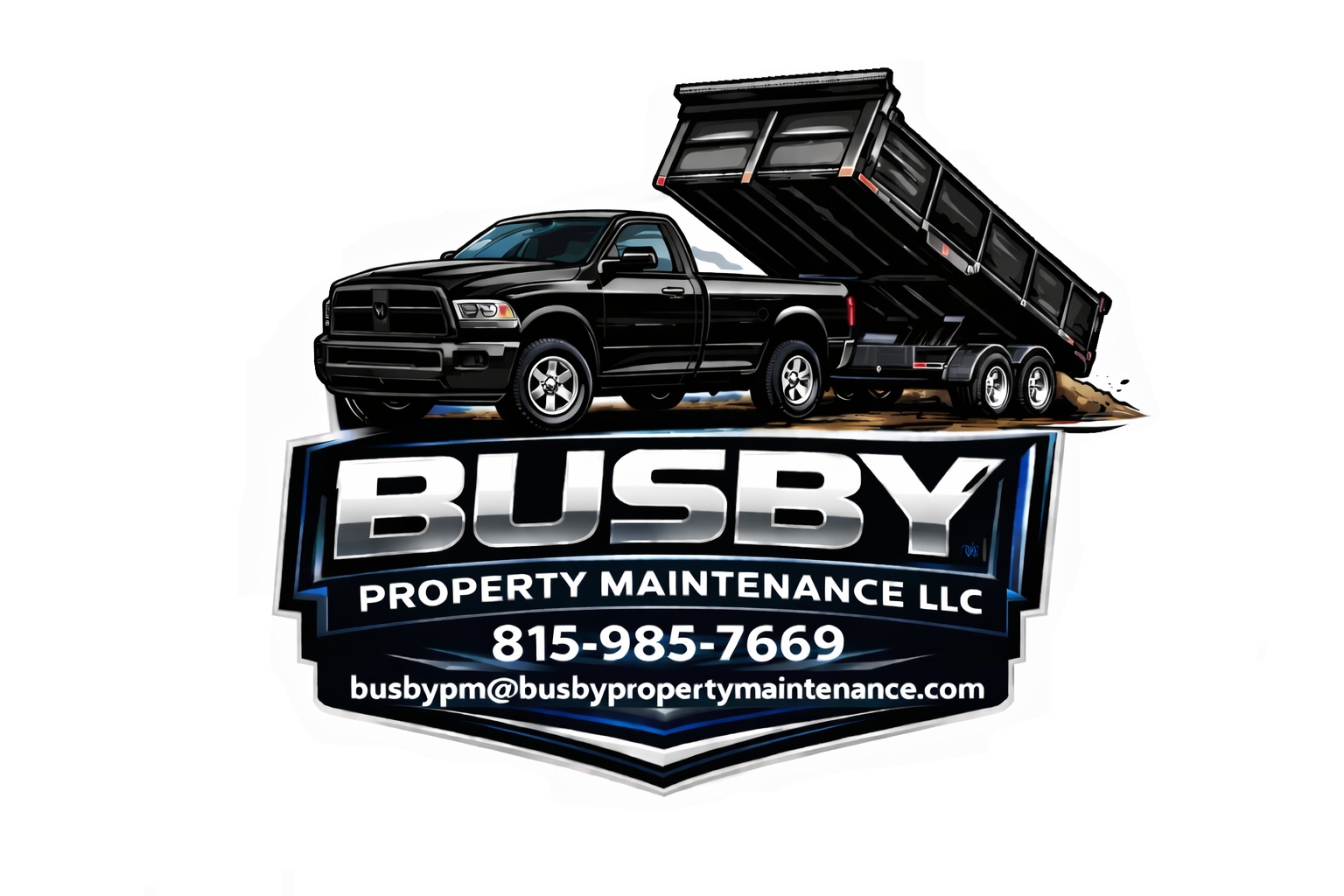 Busby property maintenance Logo