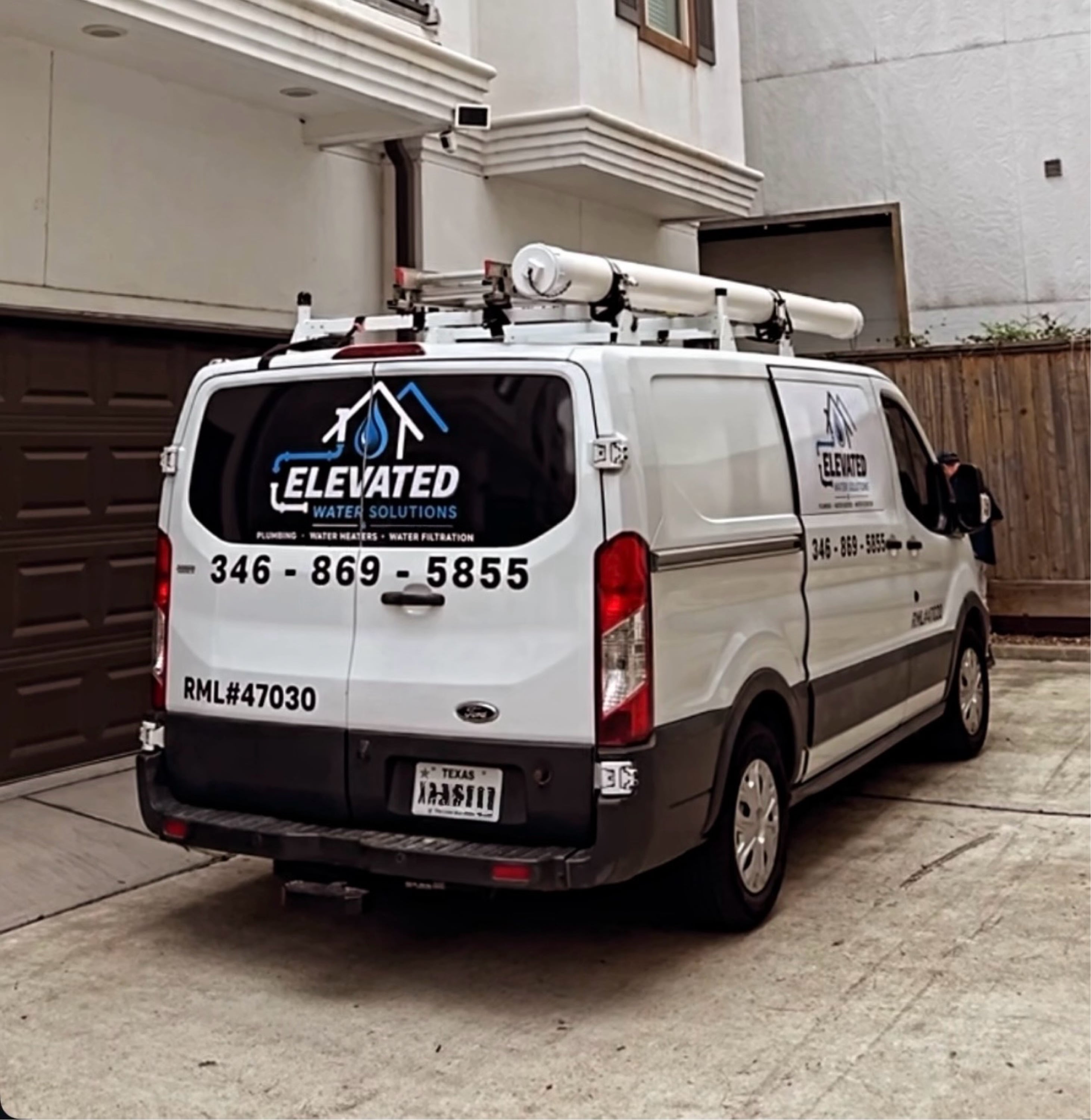 Elevated Water Solutions, LLC. Logo