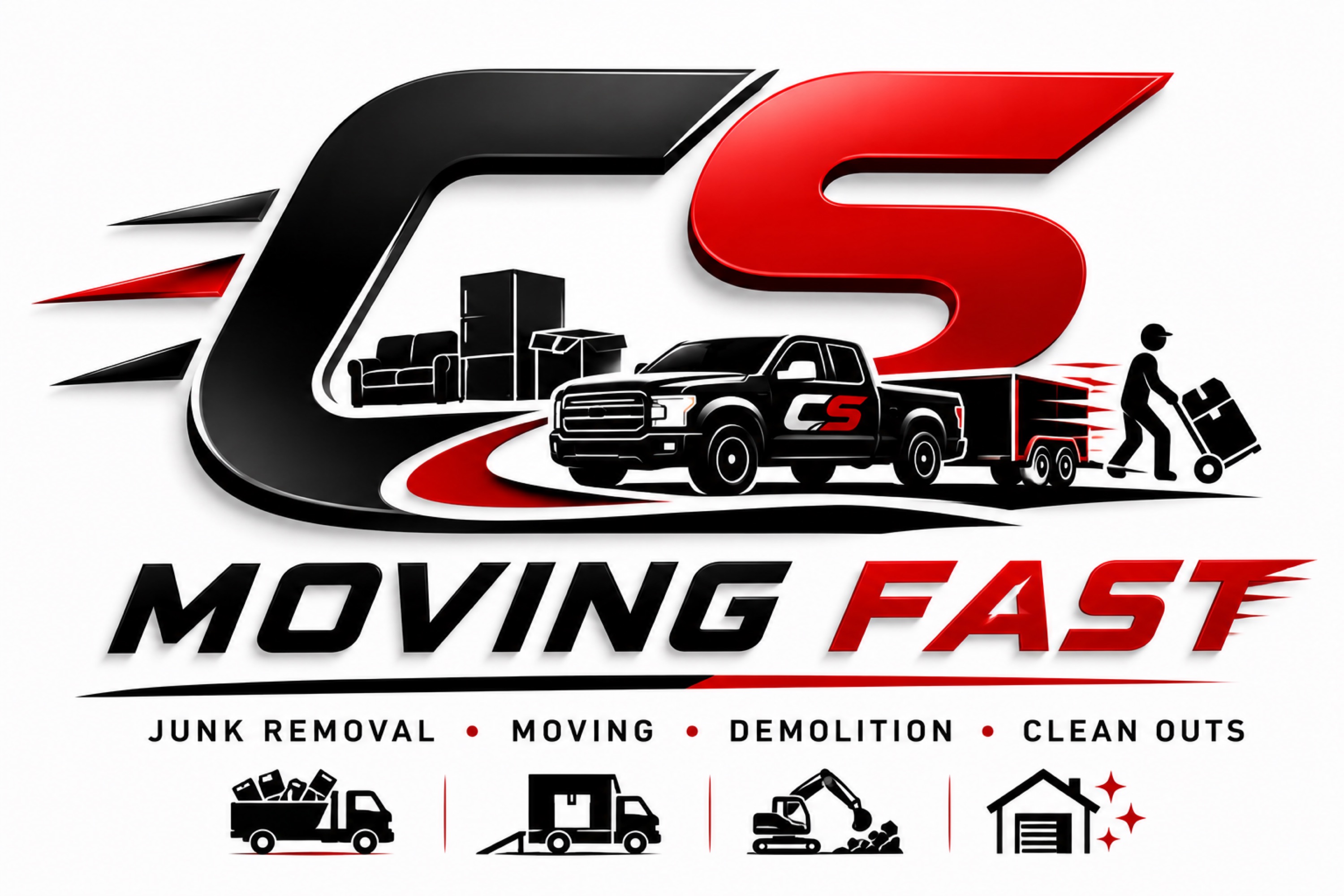 C&S Moving Fast Logo
