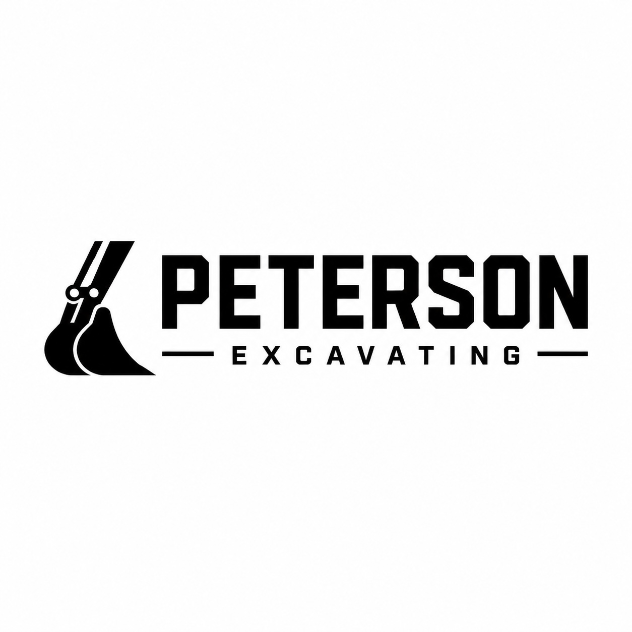 Peterson Excavation Logo