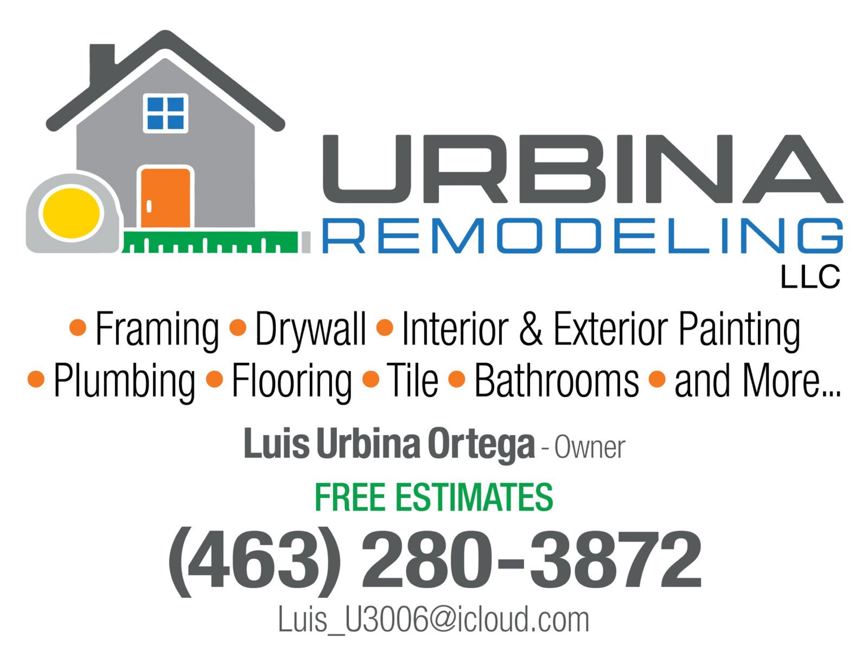 URBINA REMODELING LLC Logo
