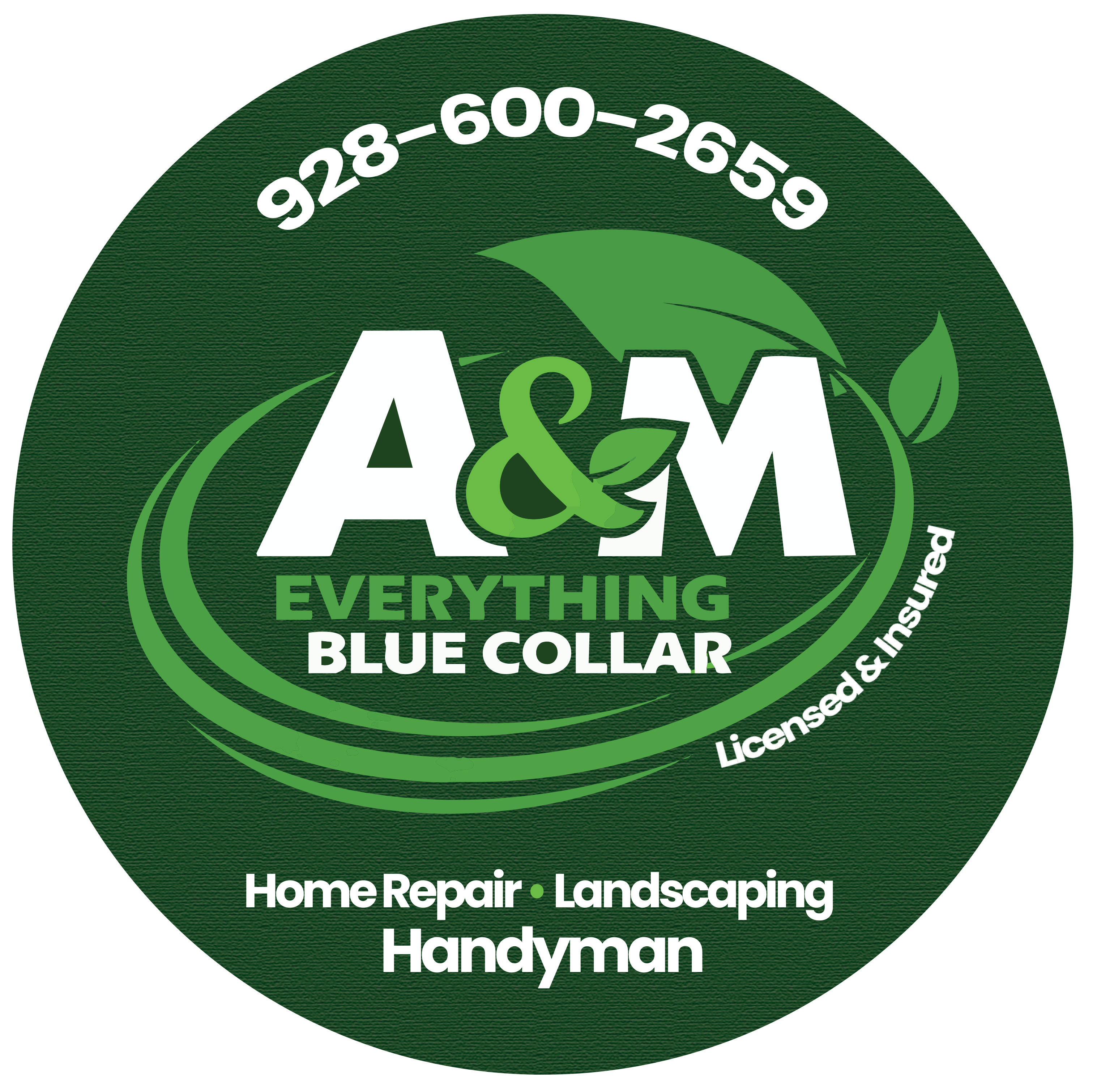 A&M Everything Blue Collar Logo