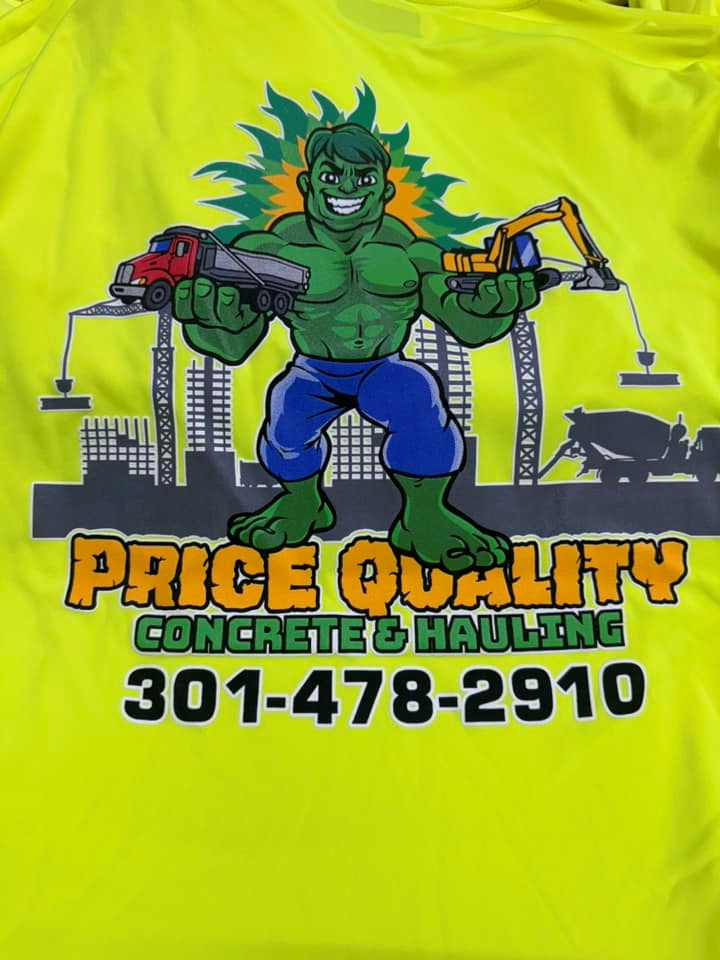 Price Quality Concrete Logo