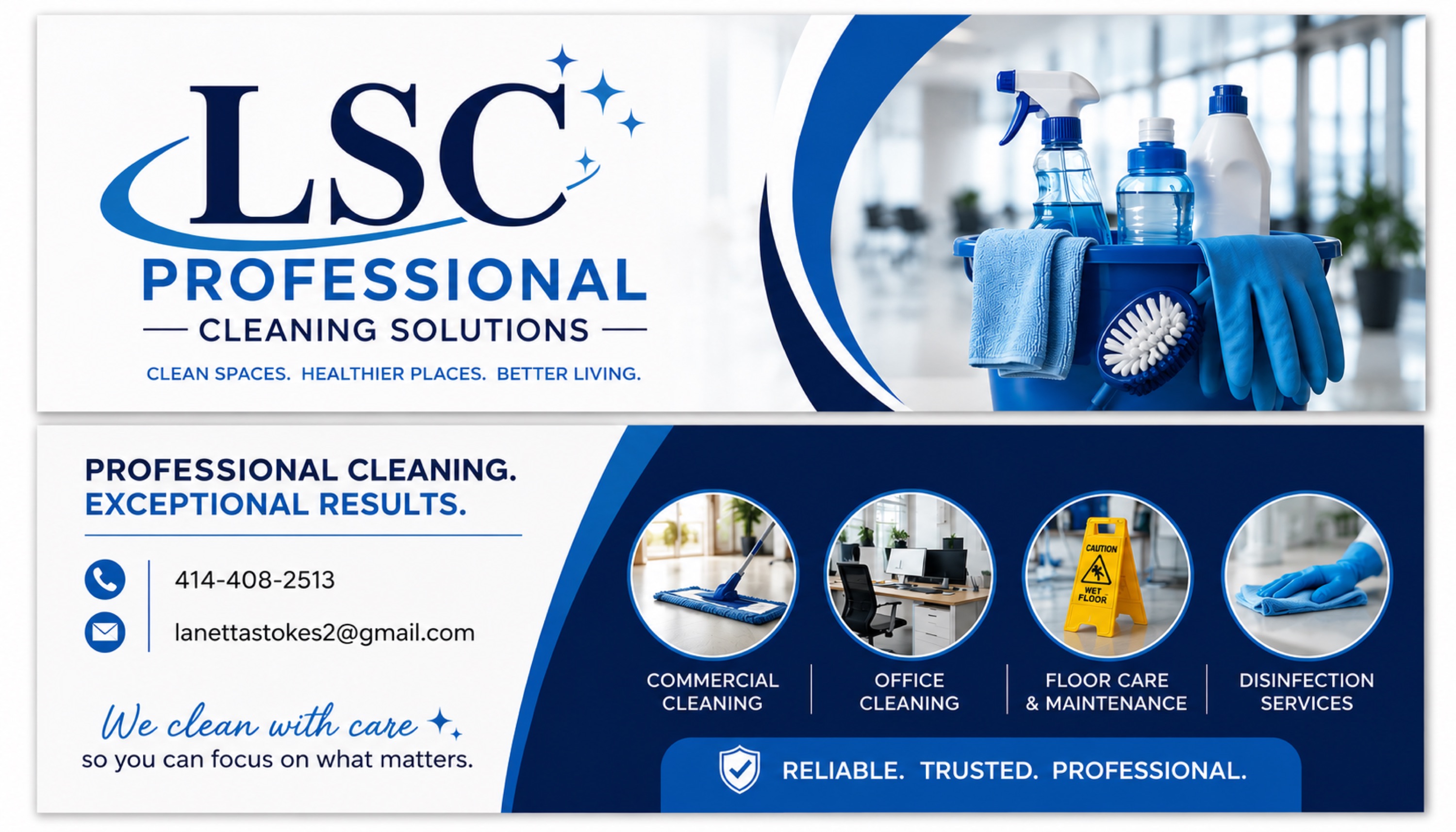 LSC Professional Cleaning Solutions Logo