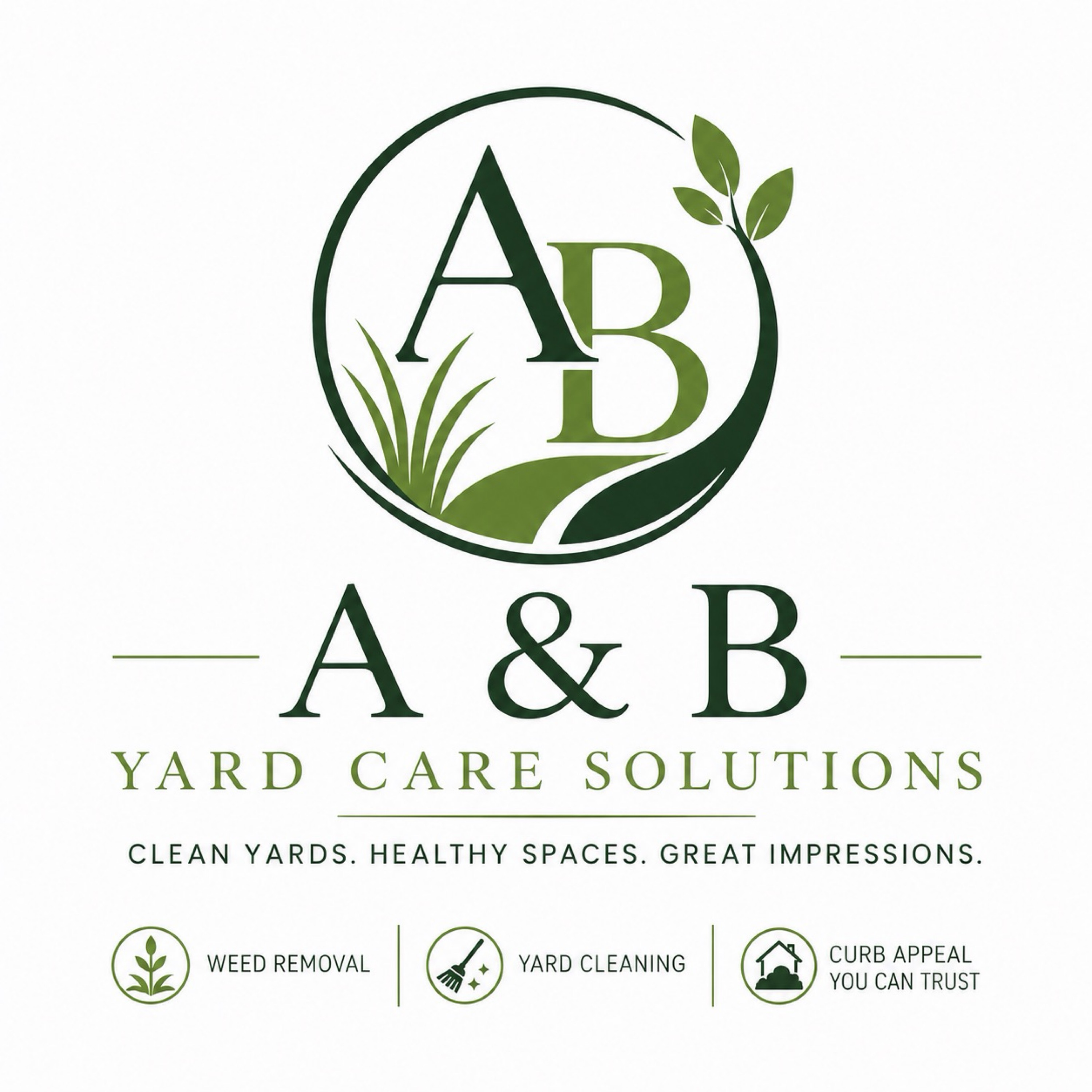 A&B Yard care solutions Logo