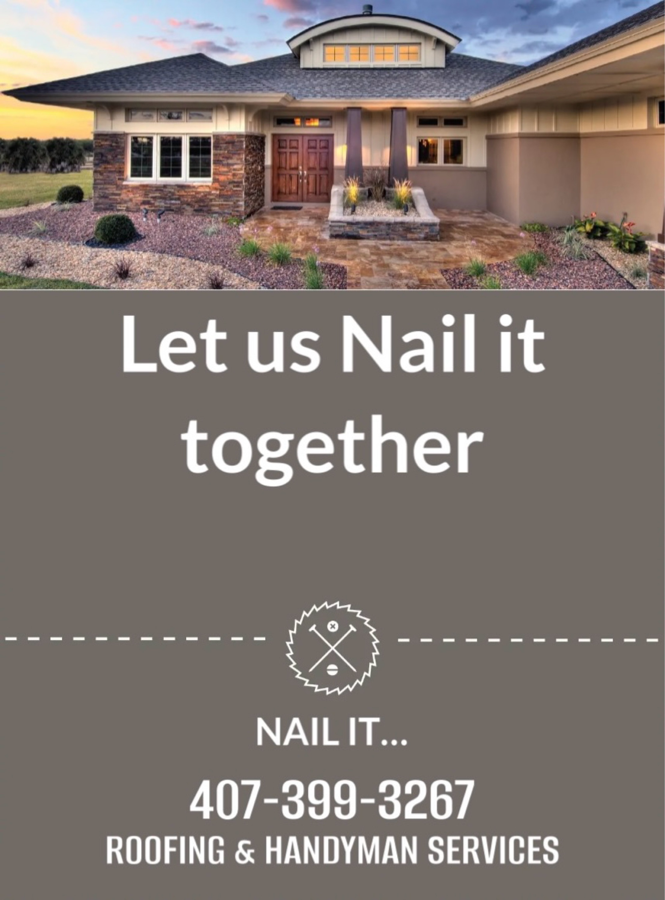 Nail it roofing &handyman services llc Logo