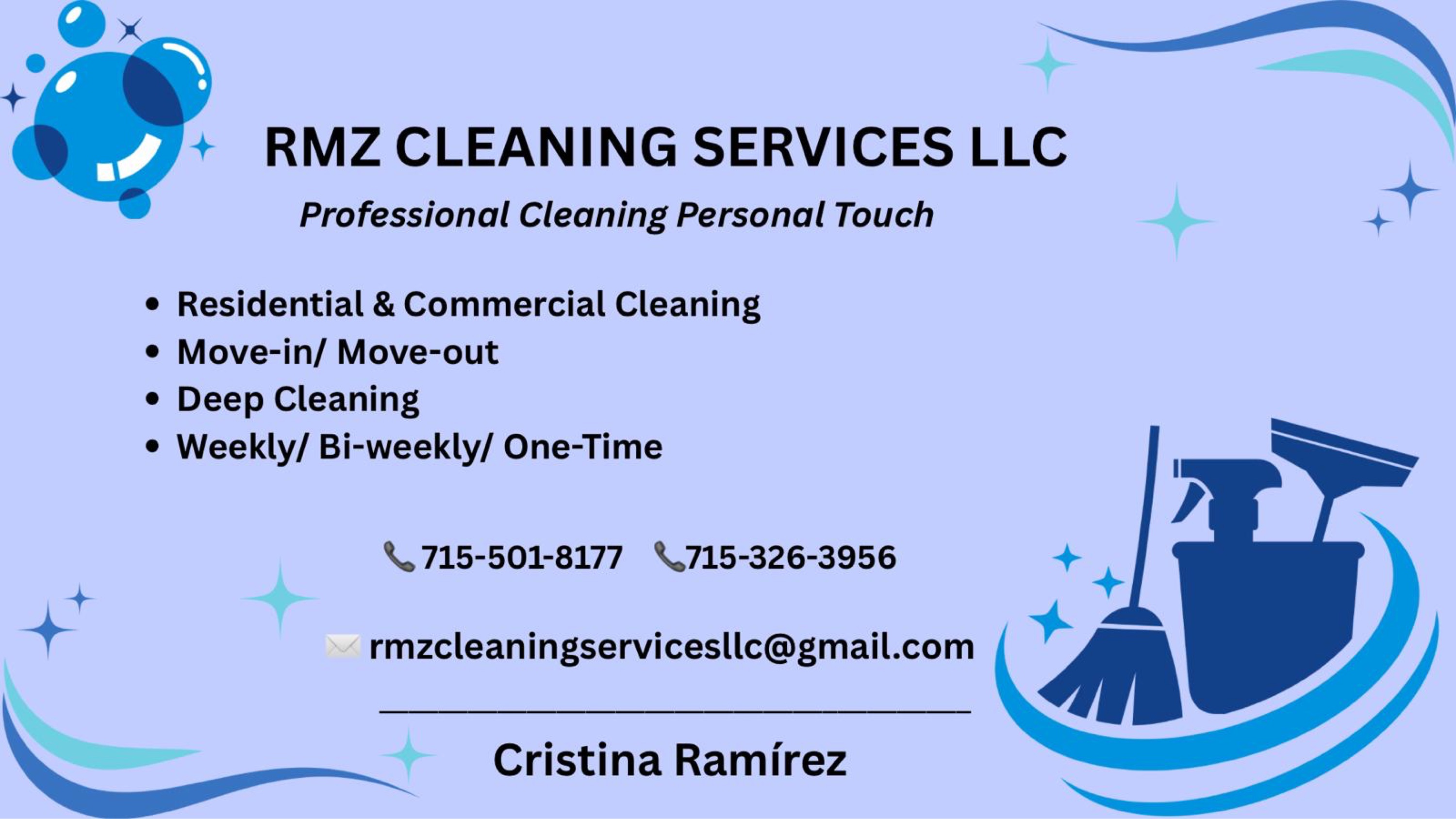 RMZ Cleaning Services LLC Logo