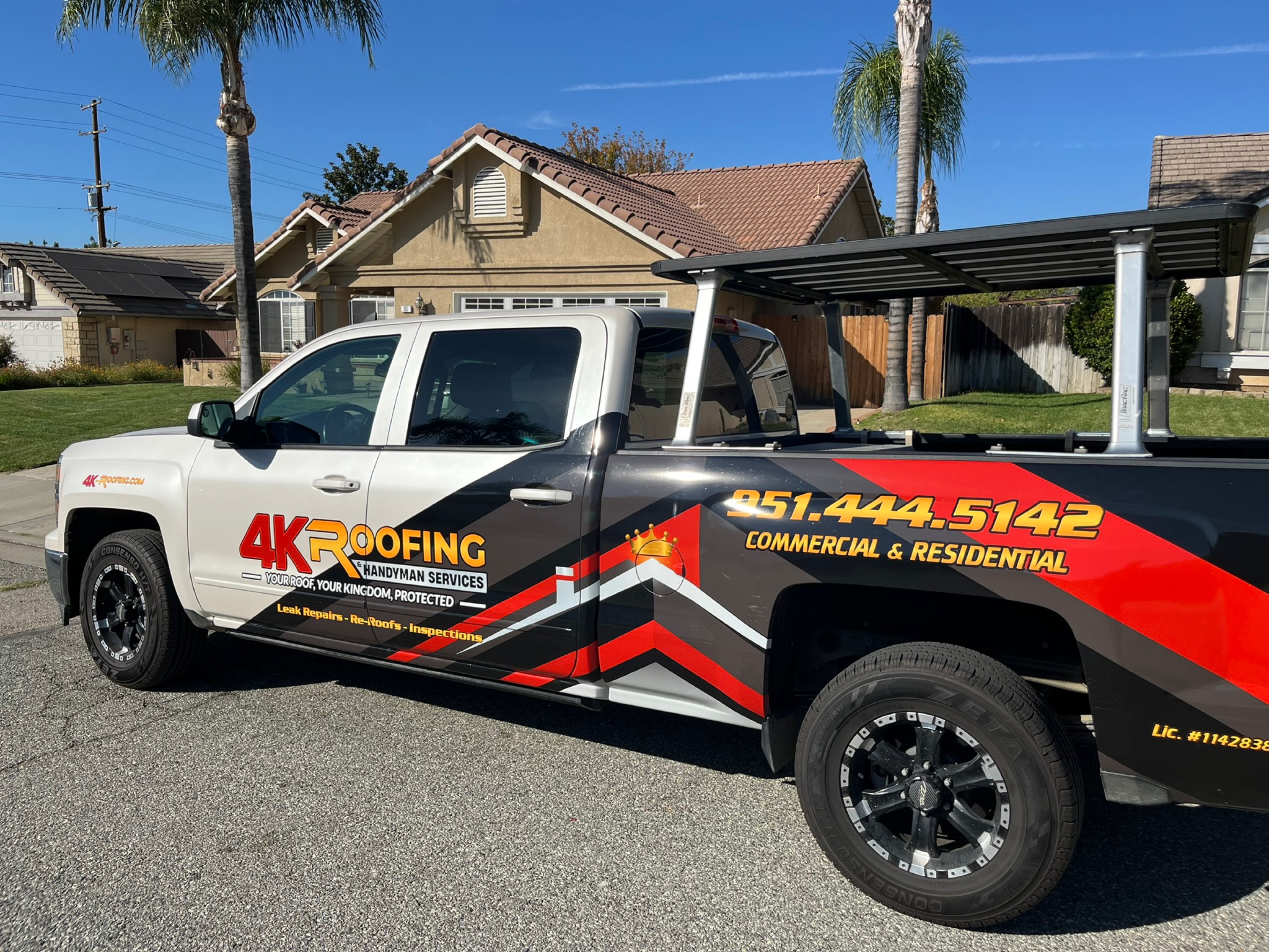 4K Roofing Logo