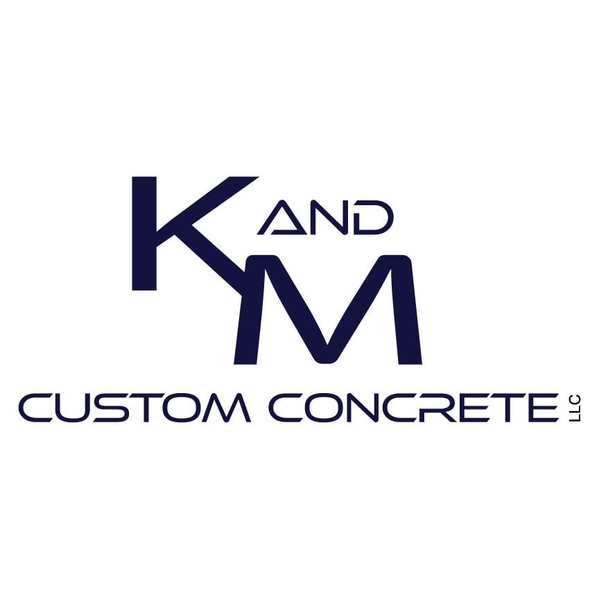K AND M CUSTOM CONCRETE LLC Logo