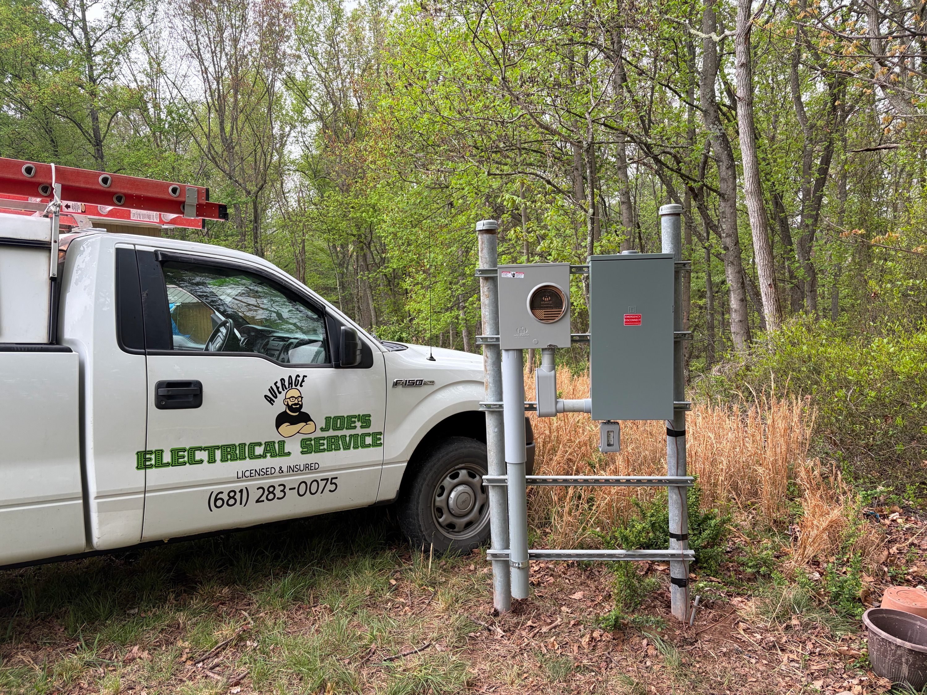 Average Joe's Electrical Service Logo