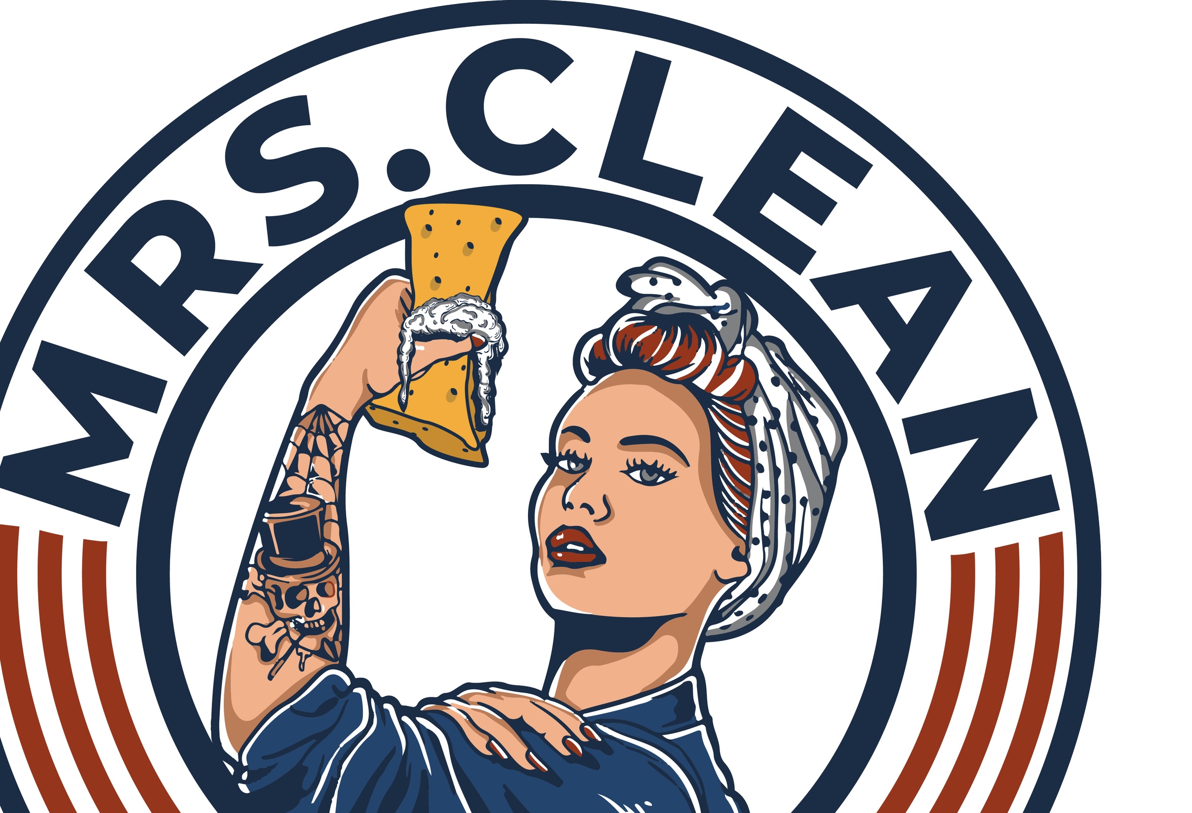 Thelma & Louise Clean Team Logo
