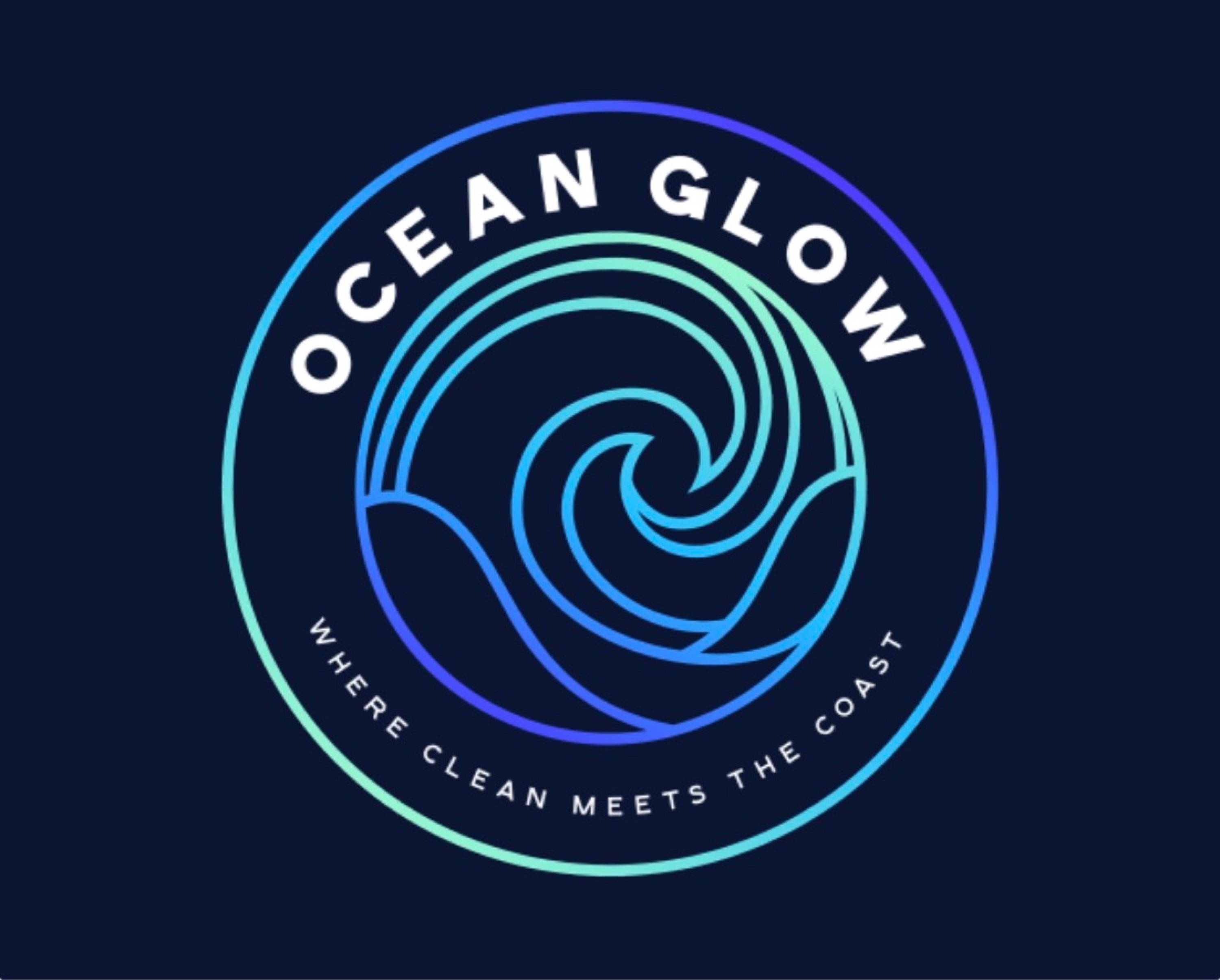 Ocean Glow Cleaning Service Logo