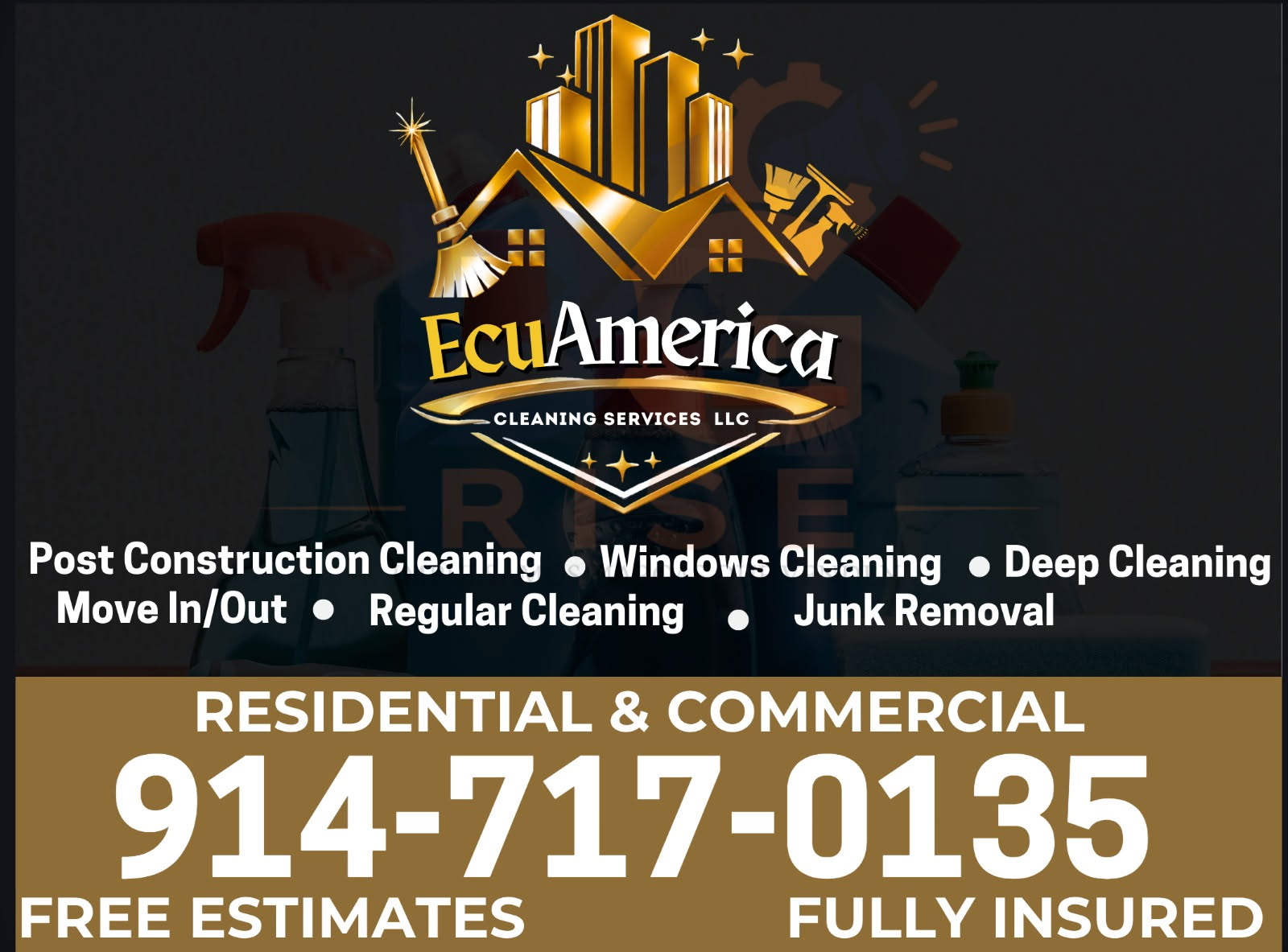 ECUA-AMERICAN CLEANING LLC Logo
