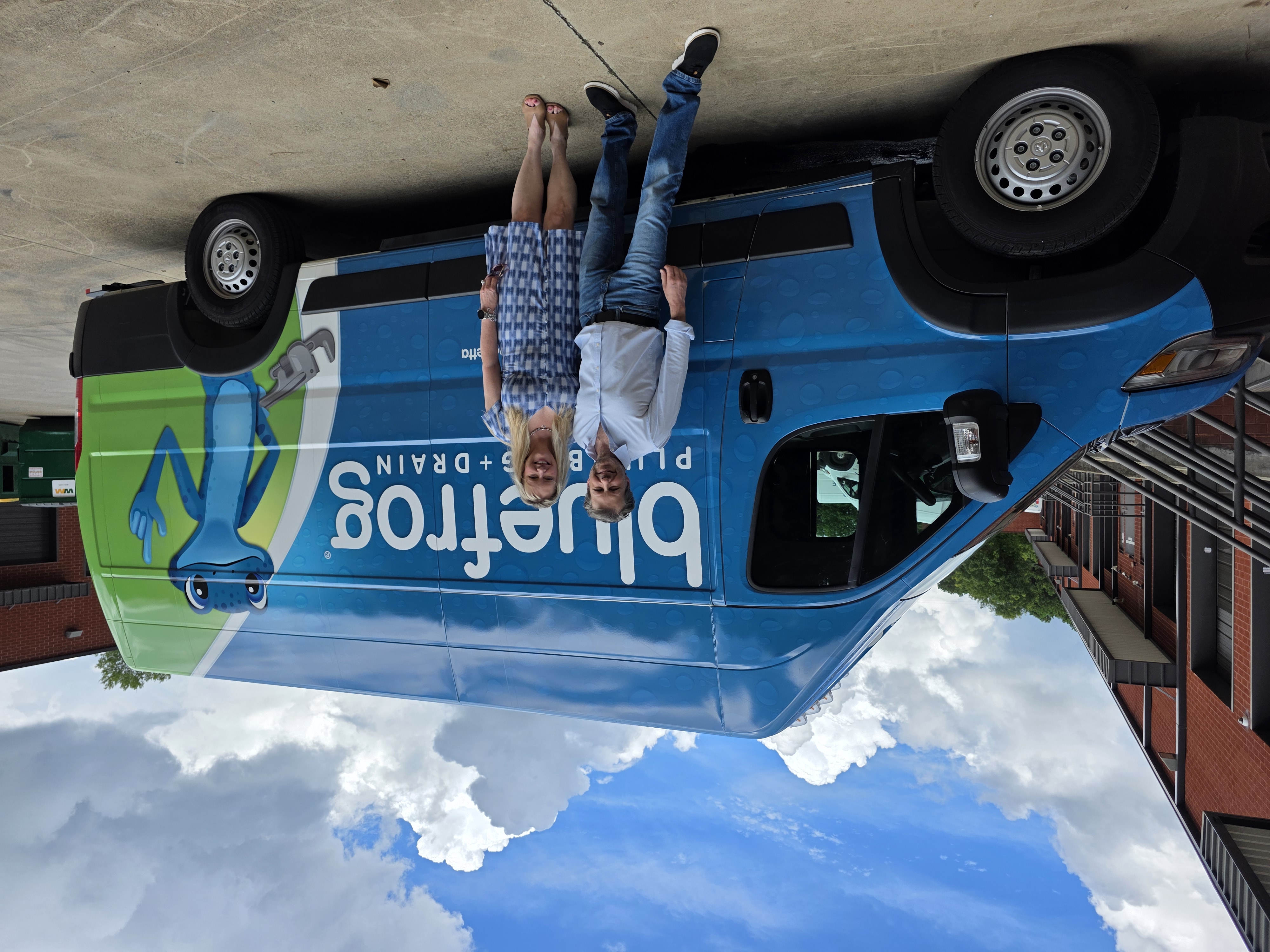 bluefrog Plumbing + Drain of Alpharetta Logo